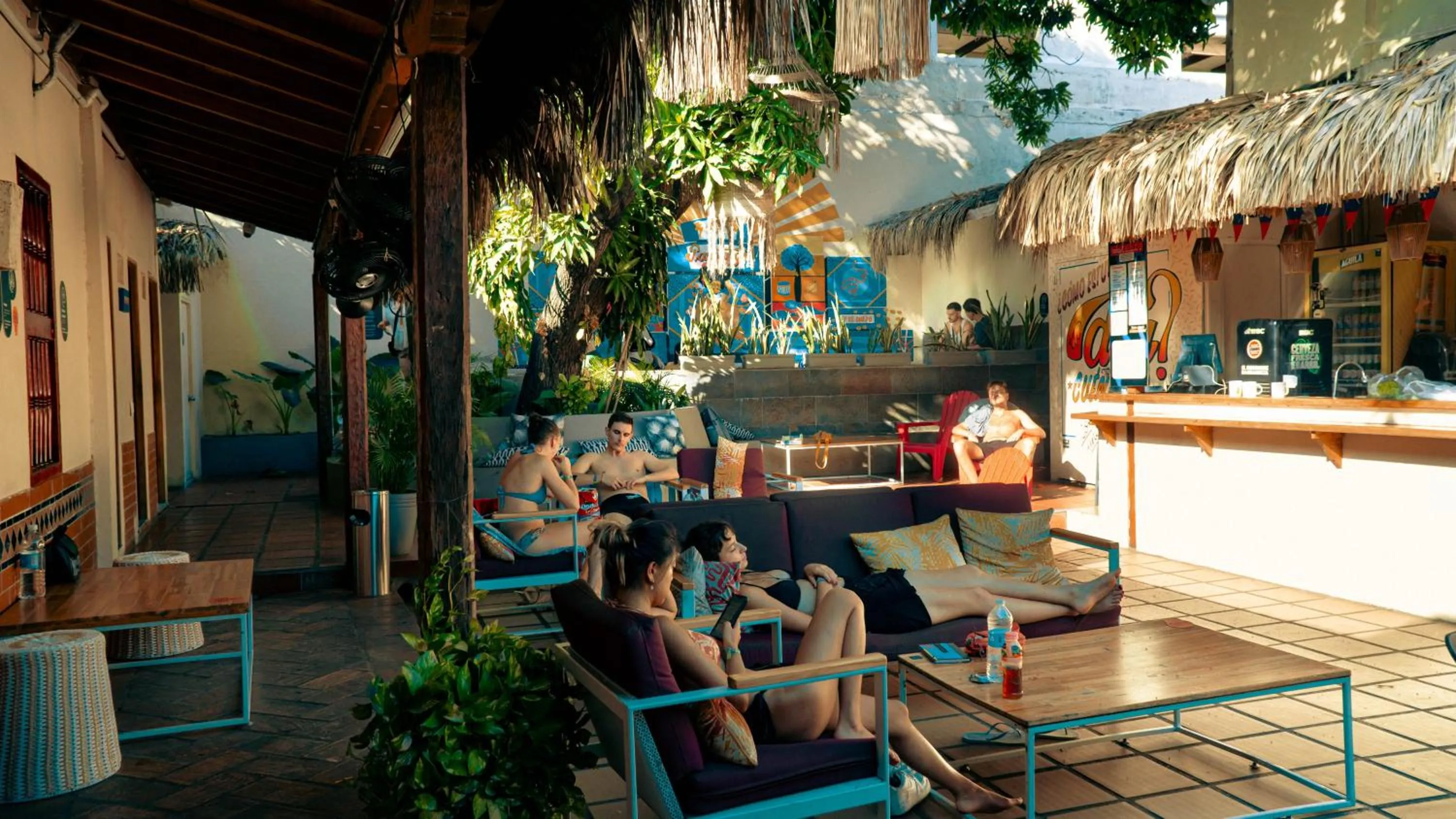 Restaurant/places to eat in Viajero Cartagena - Centro Hostel