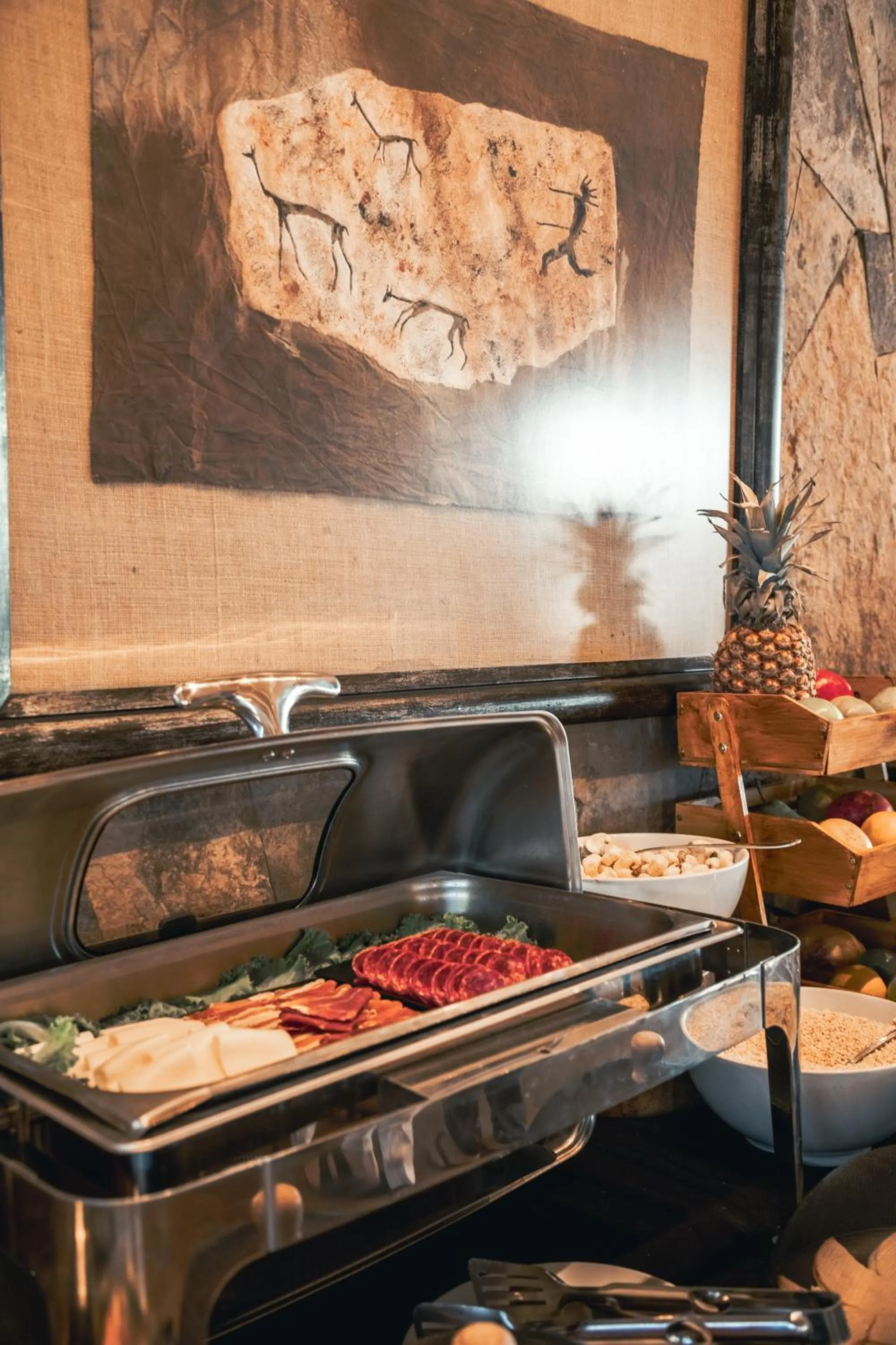 Breakfast in Hotel Cumbres San Pedro de Atacama