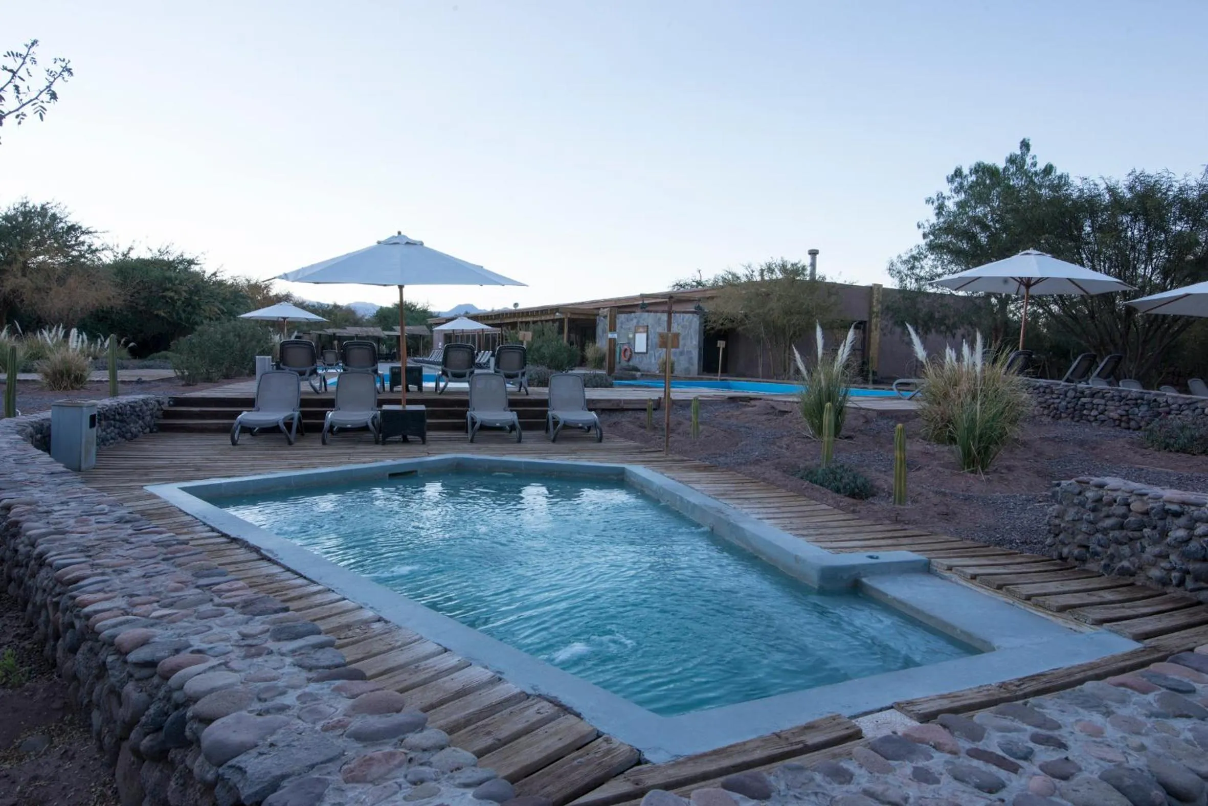 Swimming pool in Hotel Cumbres San Pedro de Atacama
