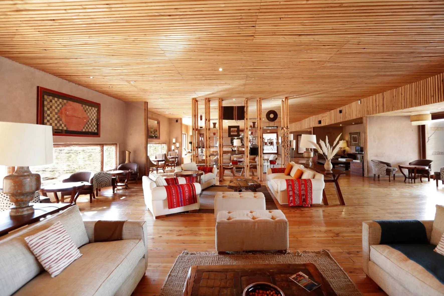 Living room in Hotel Cumbres San Pedro de Atacama
