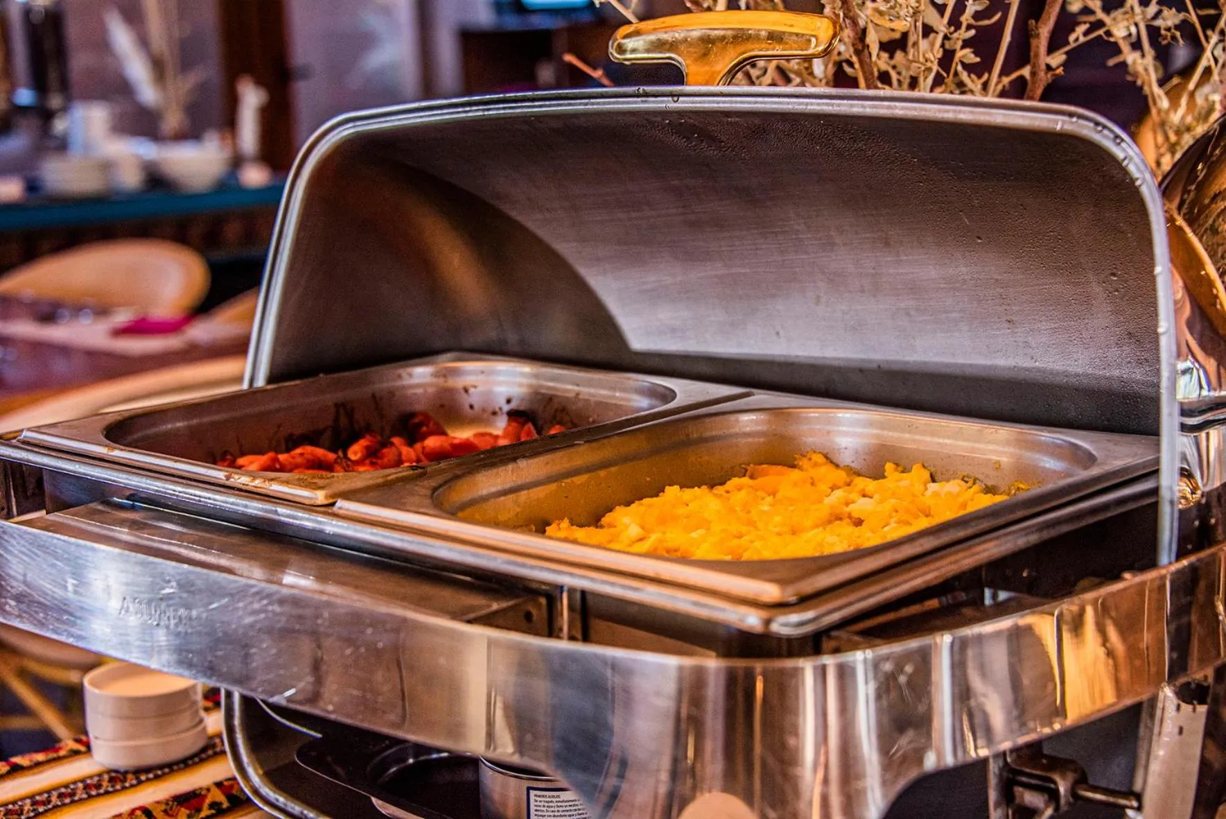 Buffet breakfast in Hotel Cumbres San Pedro de Atacama