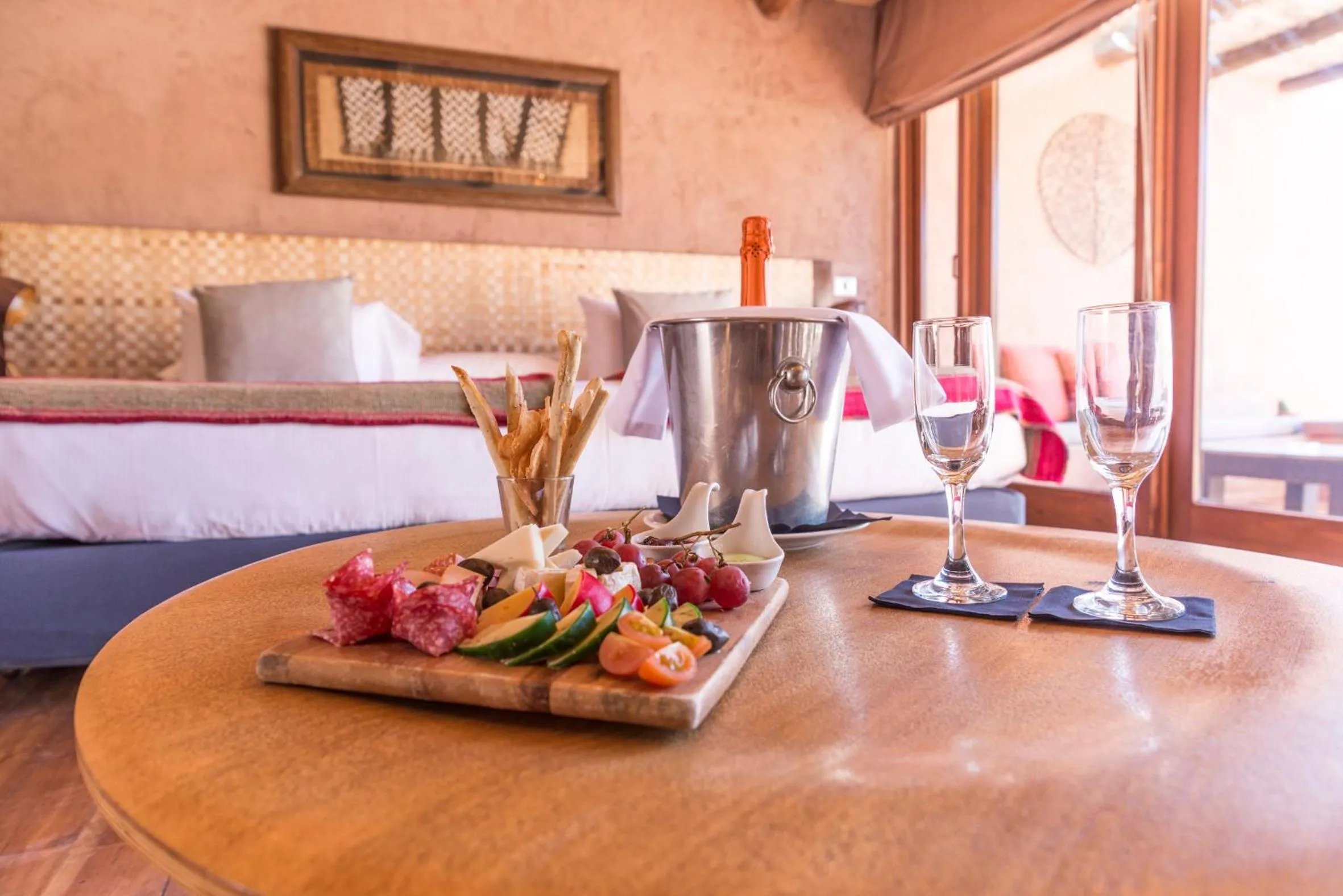 Food close-up in Hotel Cumbres San Pedro de Atacama