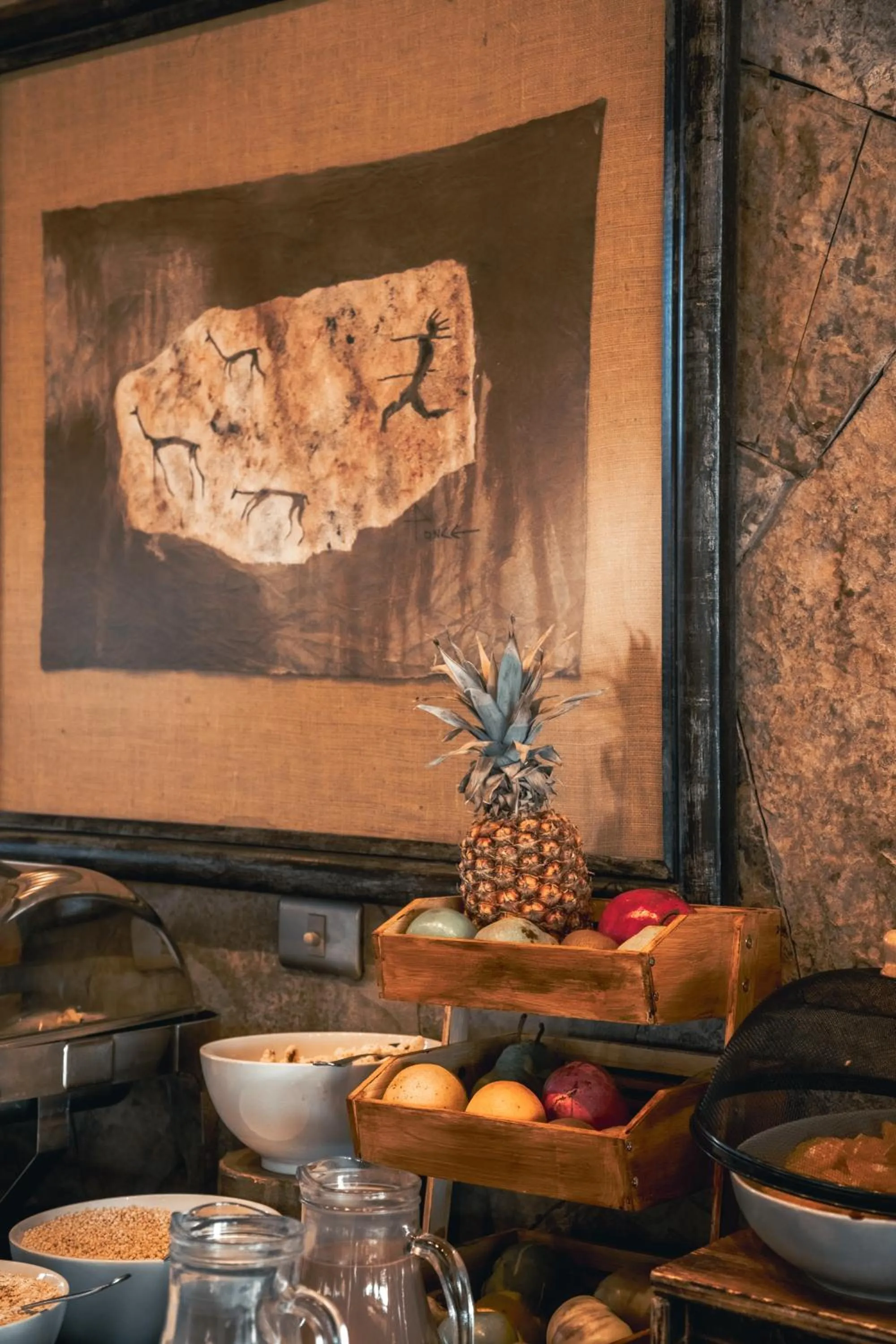 Breakfast in Hotel Cumbres San Pedro de Atacama