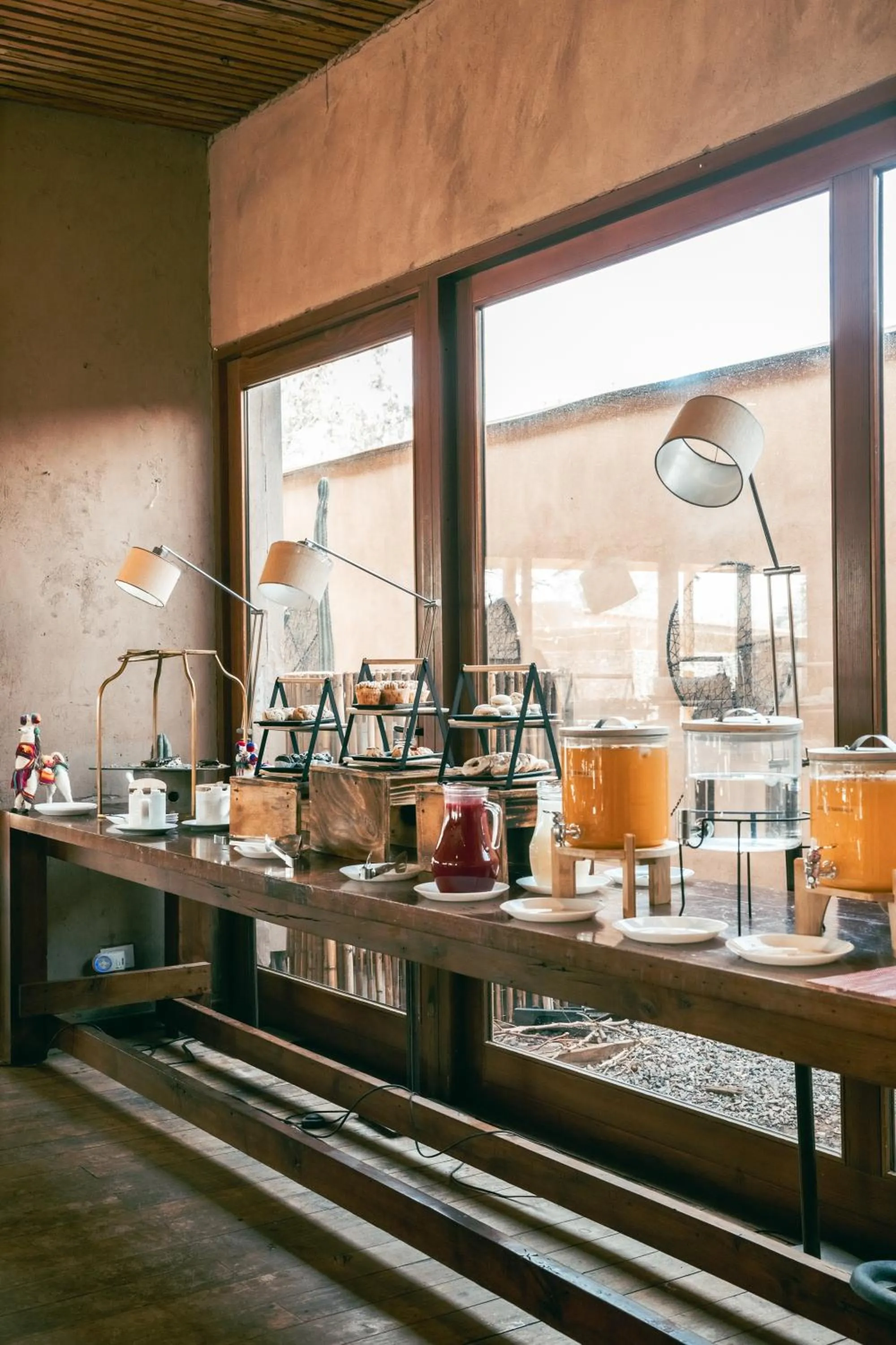 Breakfast in Hotel Cumbres San Pedro de Atacama