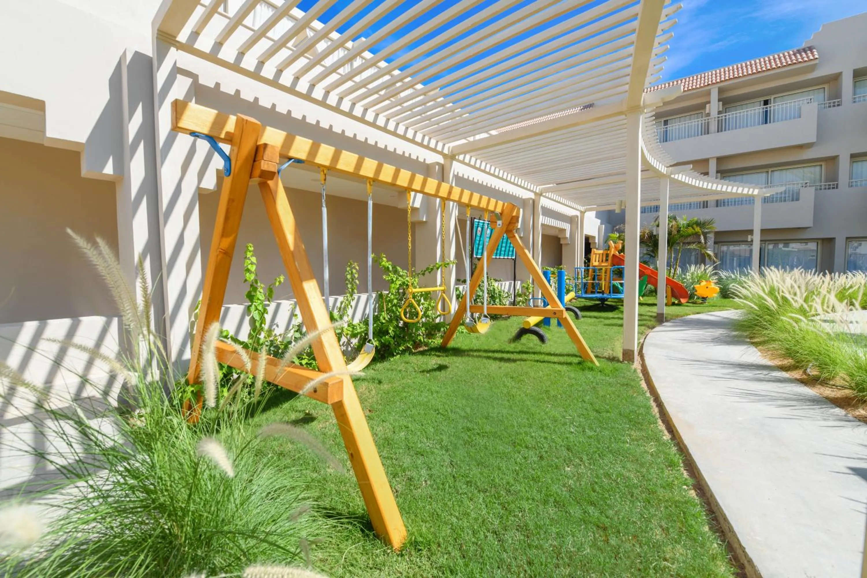 Children play ground in JAZ Elite Casa Del Mar Beach