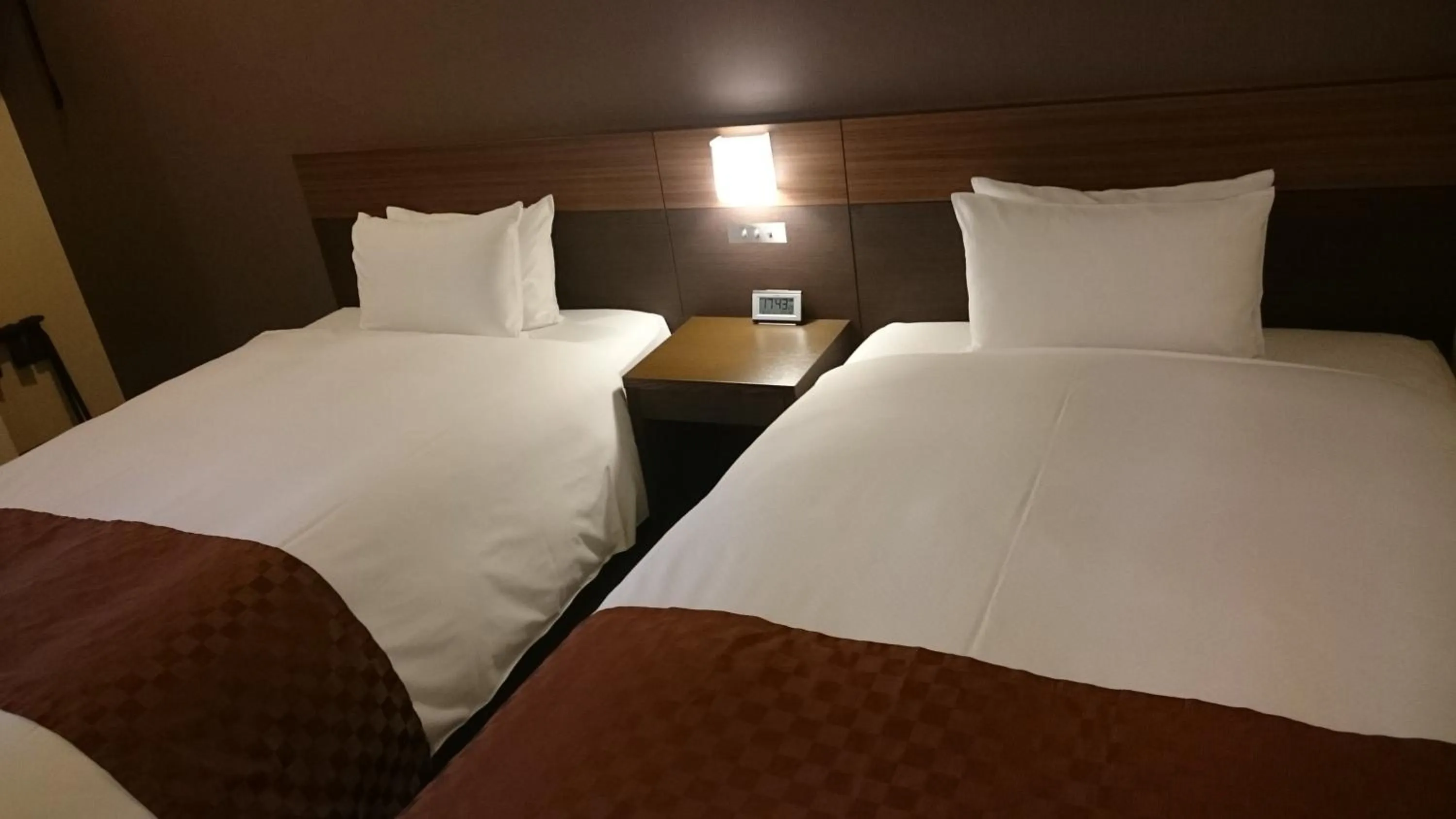 Bed in Hotel Ascent Plaza Hamamatsu