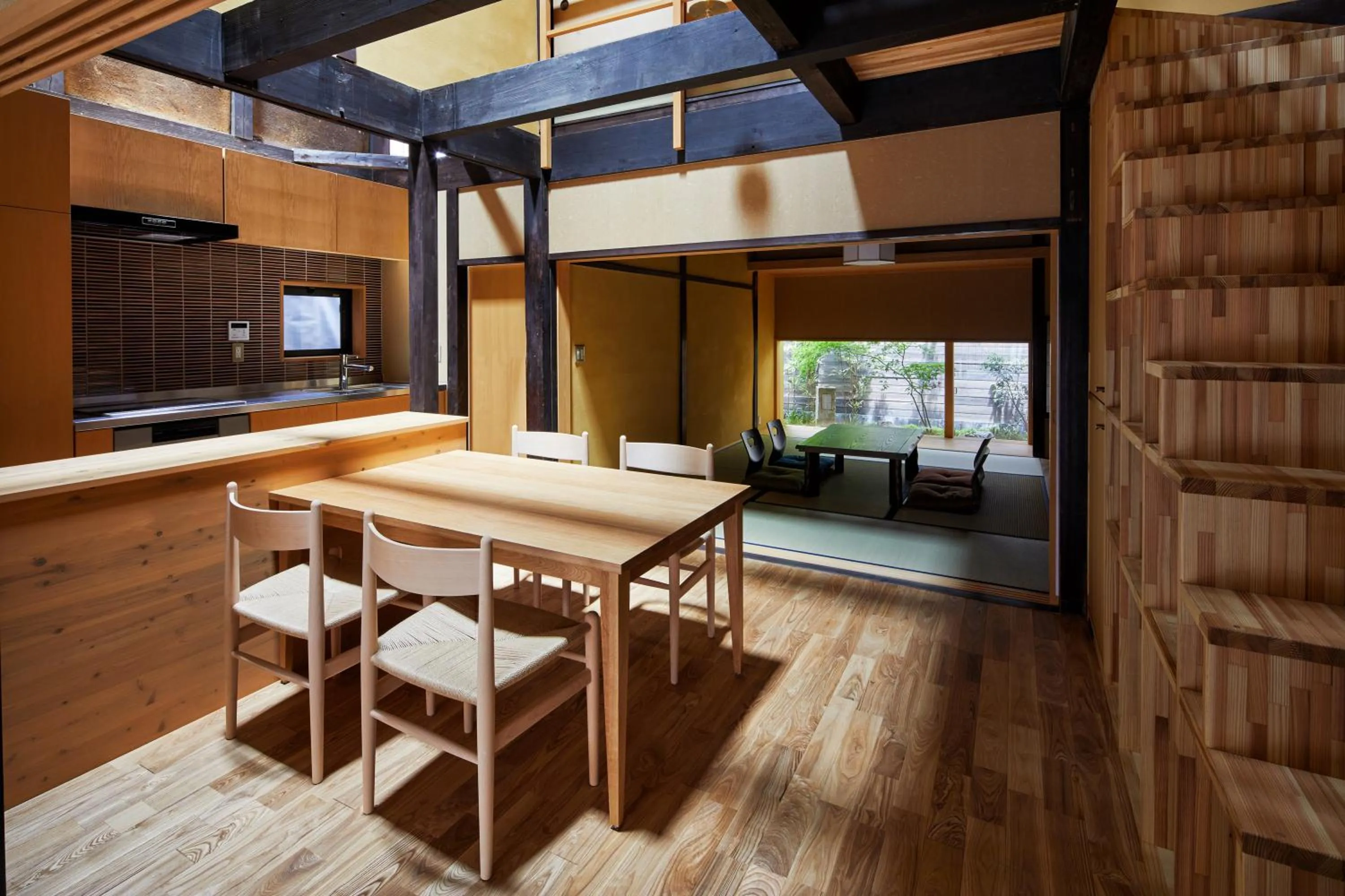 Dining area in Marukyo Gakurin-an