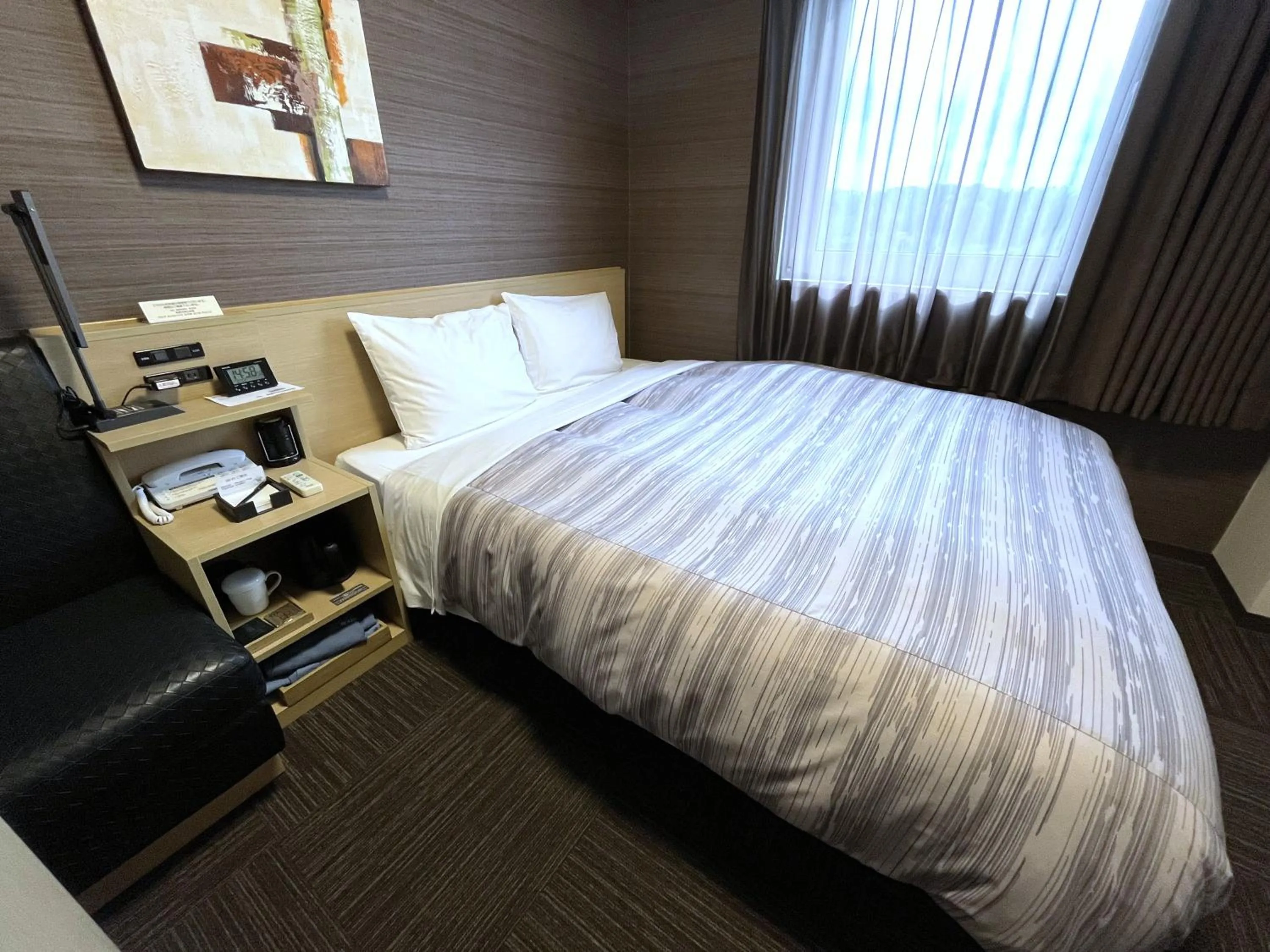 Photo of the whole room, Bed in Hotel Route-Inn Kisarazu