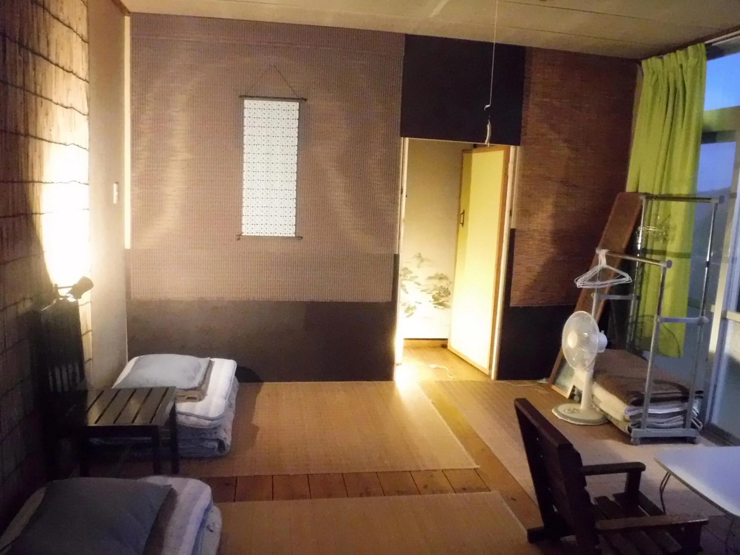 Bed in Okinawa Hostel Yanbaru Fukuro