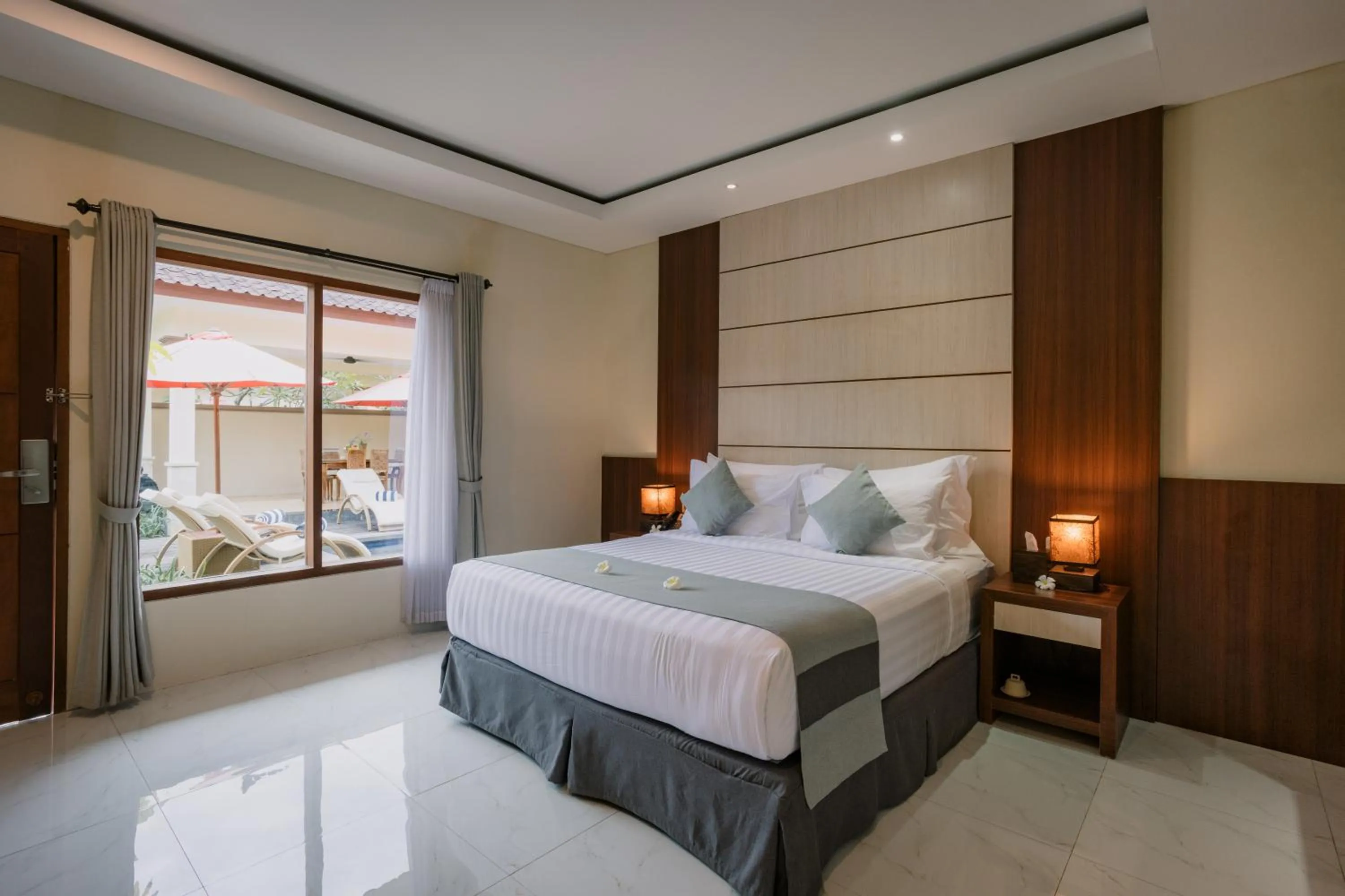 Bedroom, Bed in Ombak Sunset