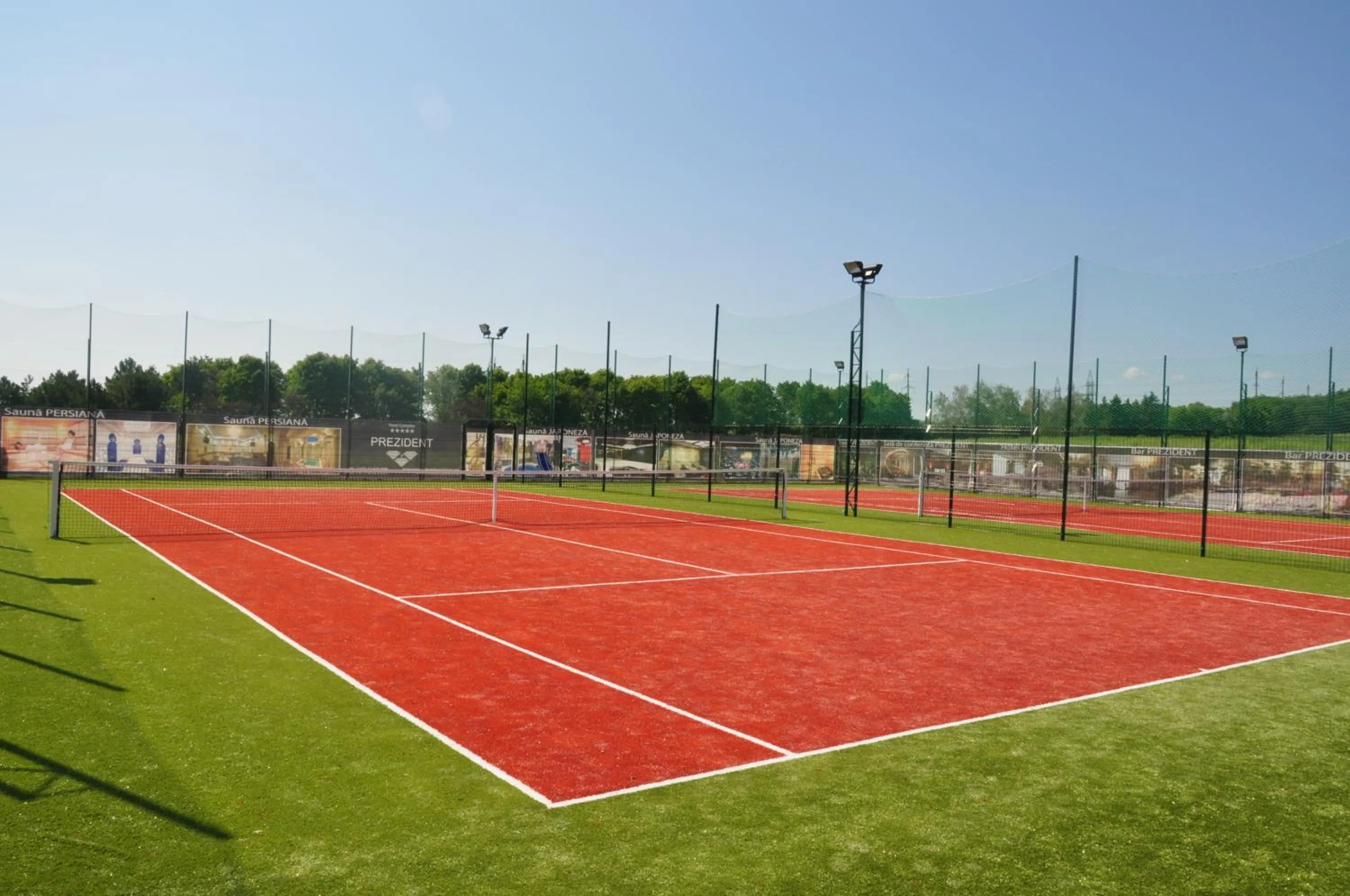 Tennis court in President Resort Hotel