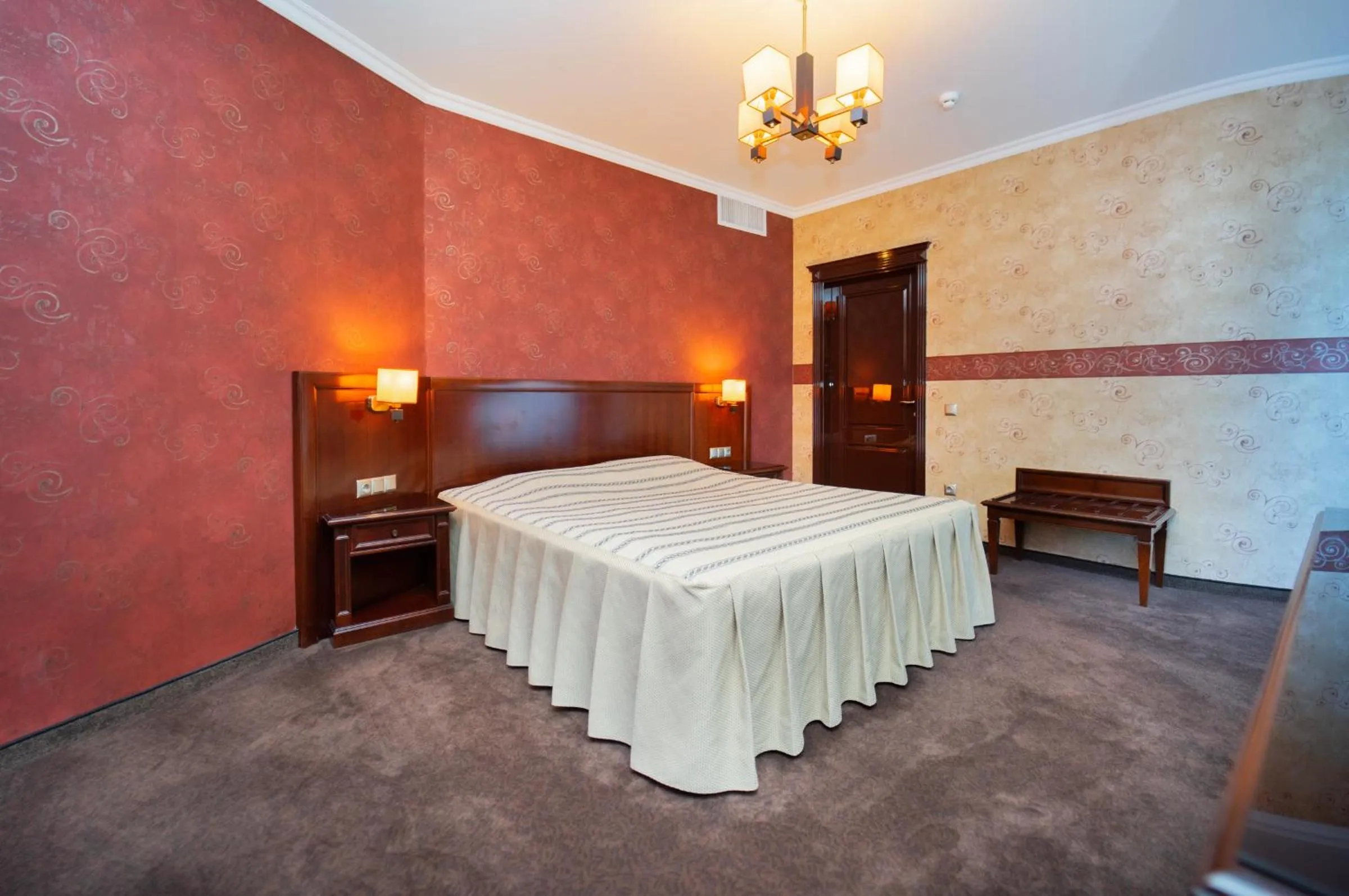 Bed in President Resort Hotel