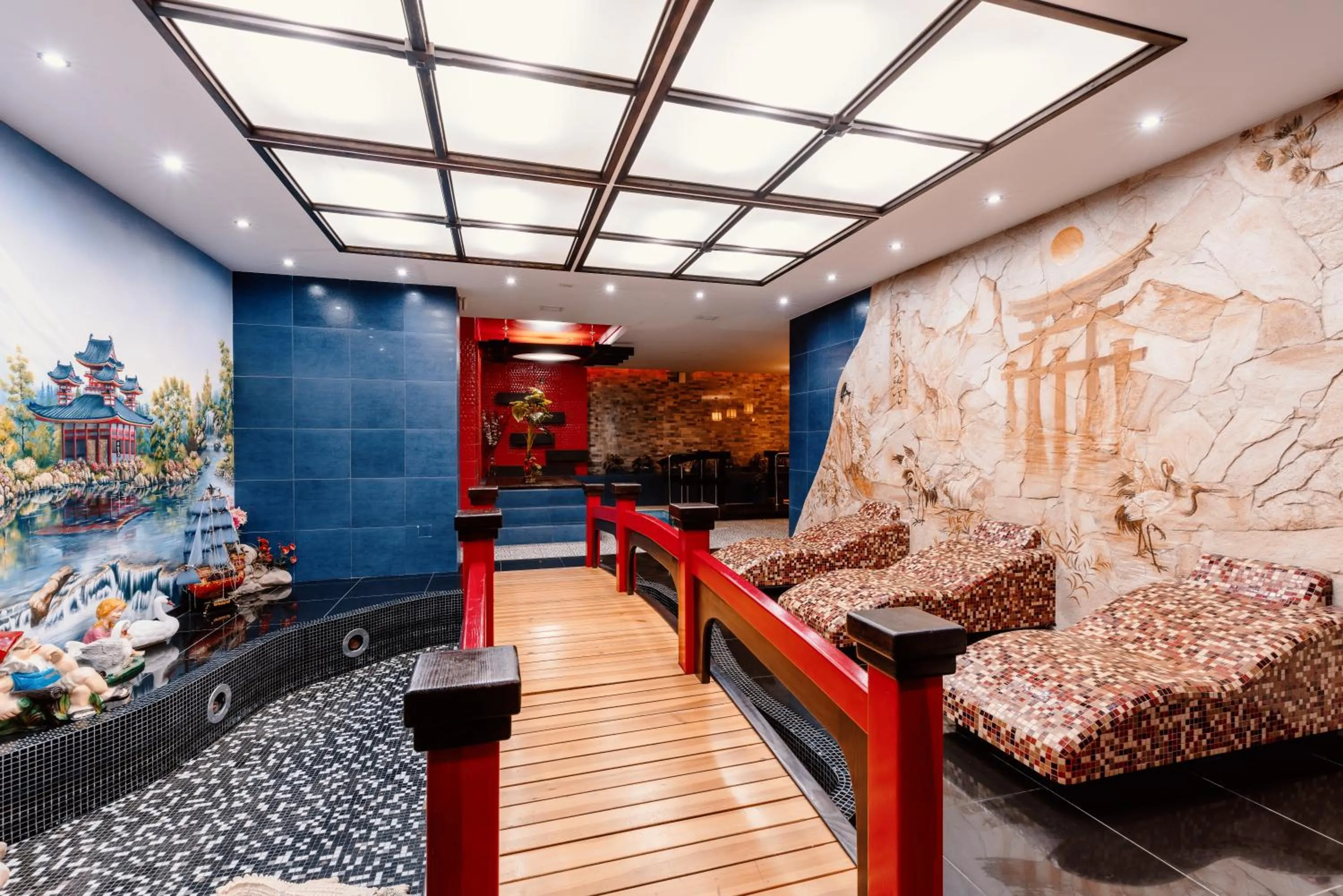 Sauna in President Resort Hotel