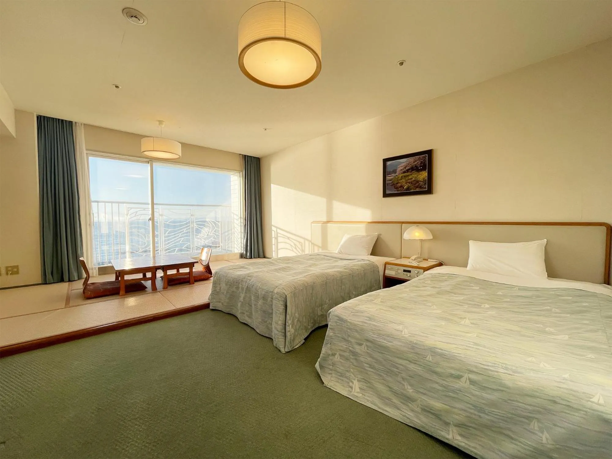 Photo of the whole room, Bed in Nishiizu Matsuzaki Itoen Hotel