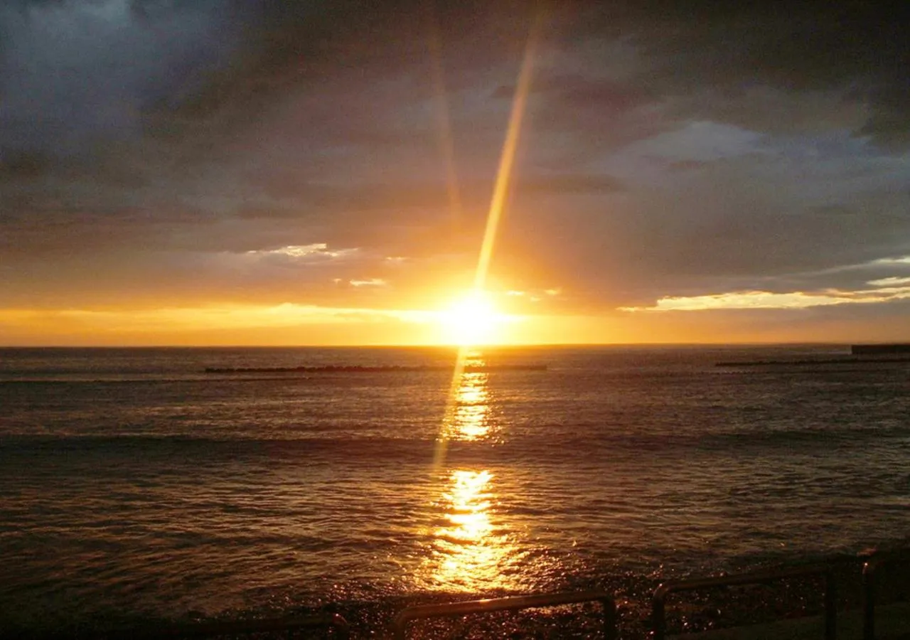 Sunset in Nishiizu Matsuzaki Itoen Hotel