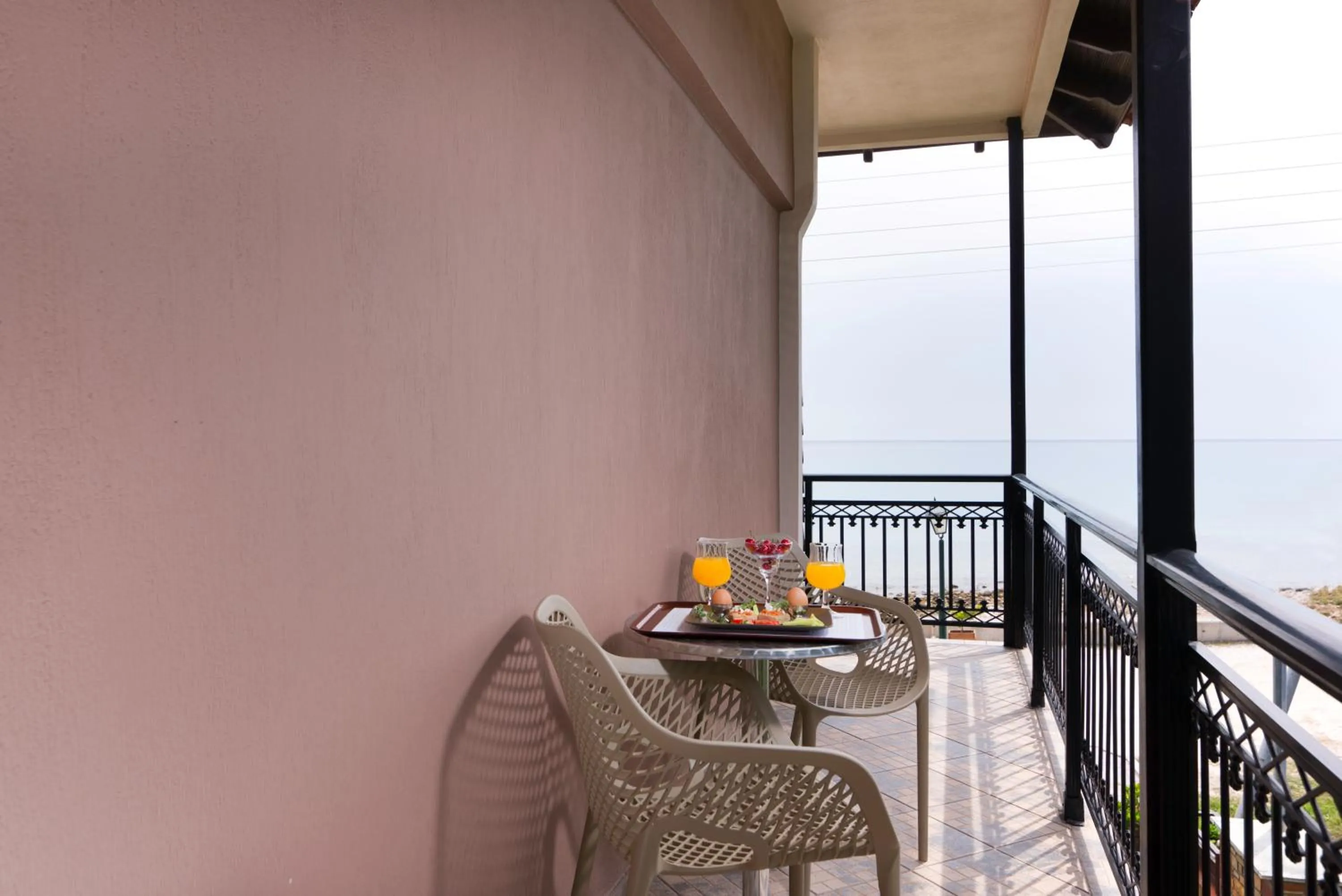 Balcony/Terrace in Kamelia & Semeli Hotel