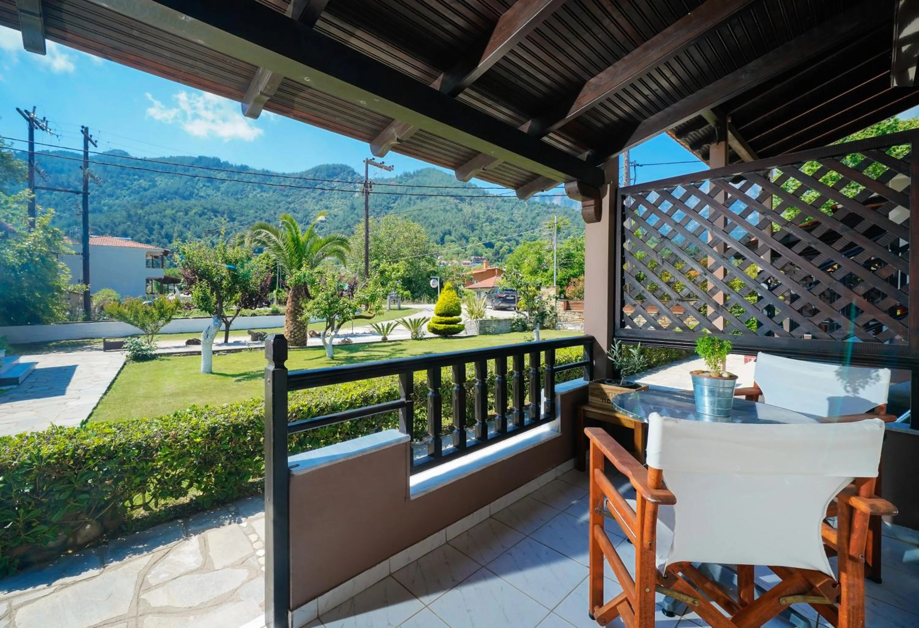 Balcony/Terrace in Kamelia & Semeli Hotel