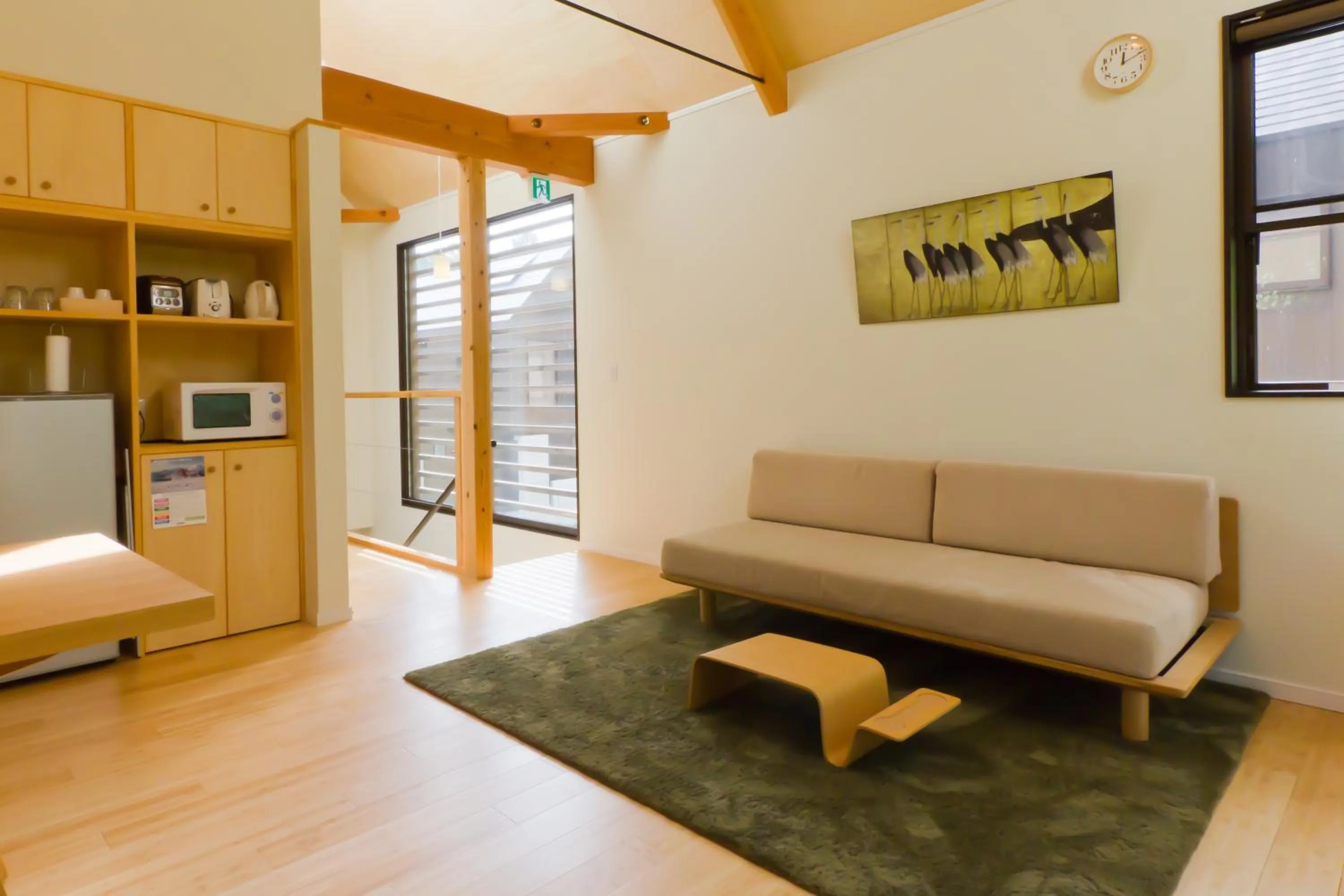 Seating area, Bed in Gakuto Villas
