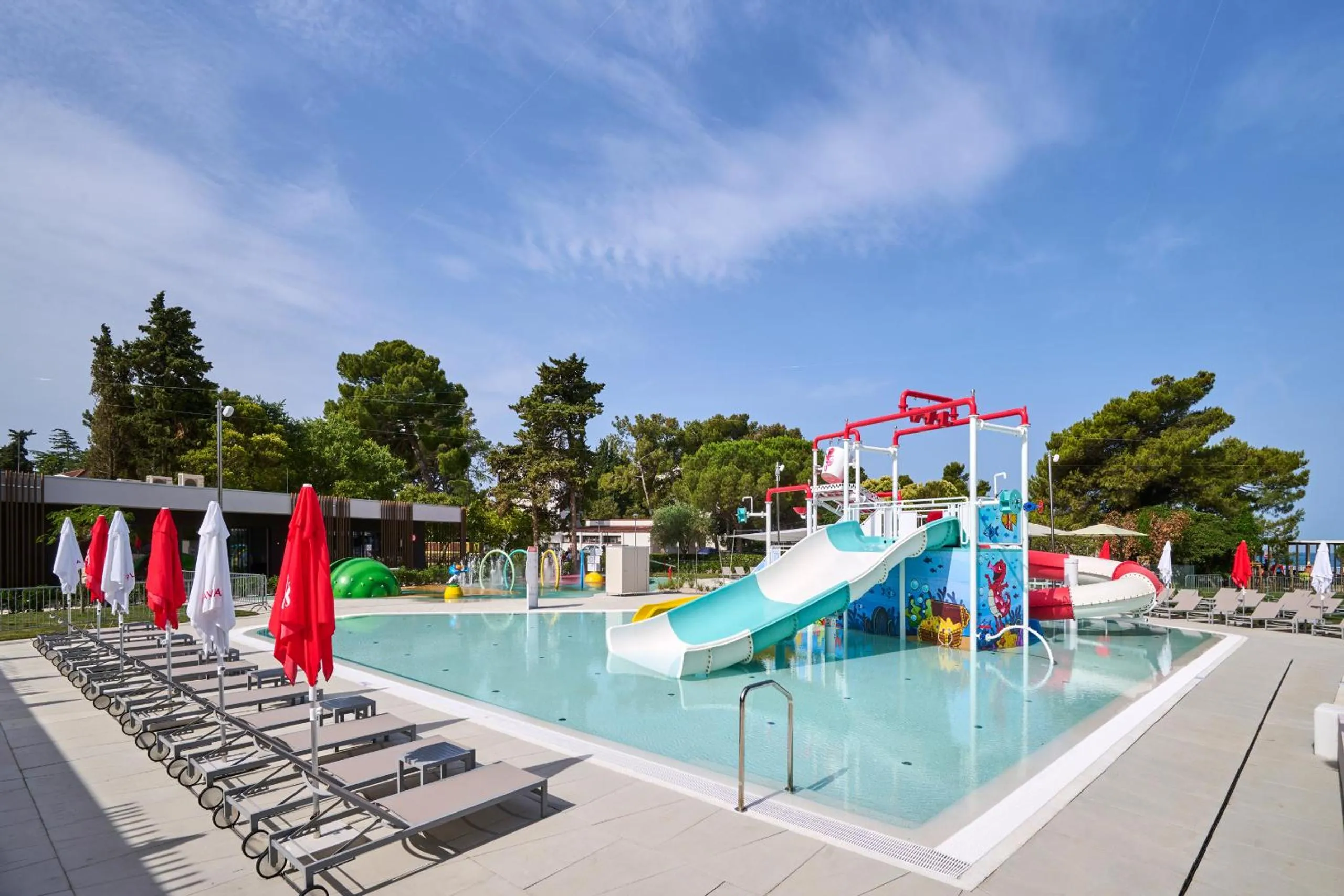 Swimming pool in Garden Suites Umag Plava Laguna