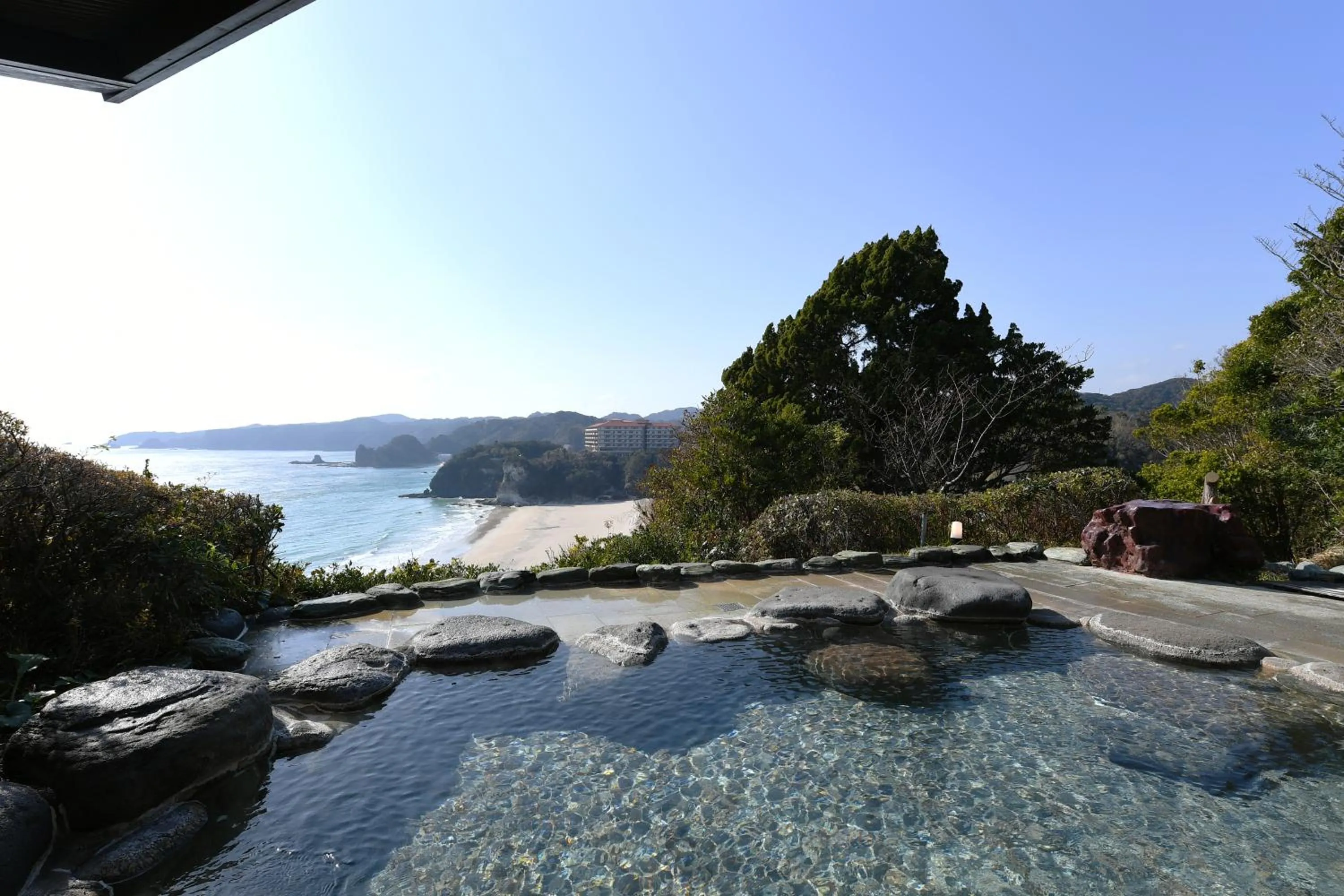 Hot Spring Bath in Shimoda Yamatokan