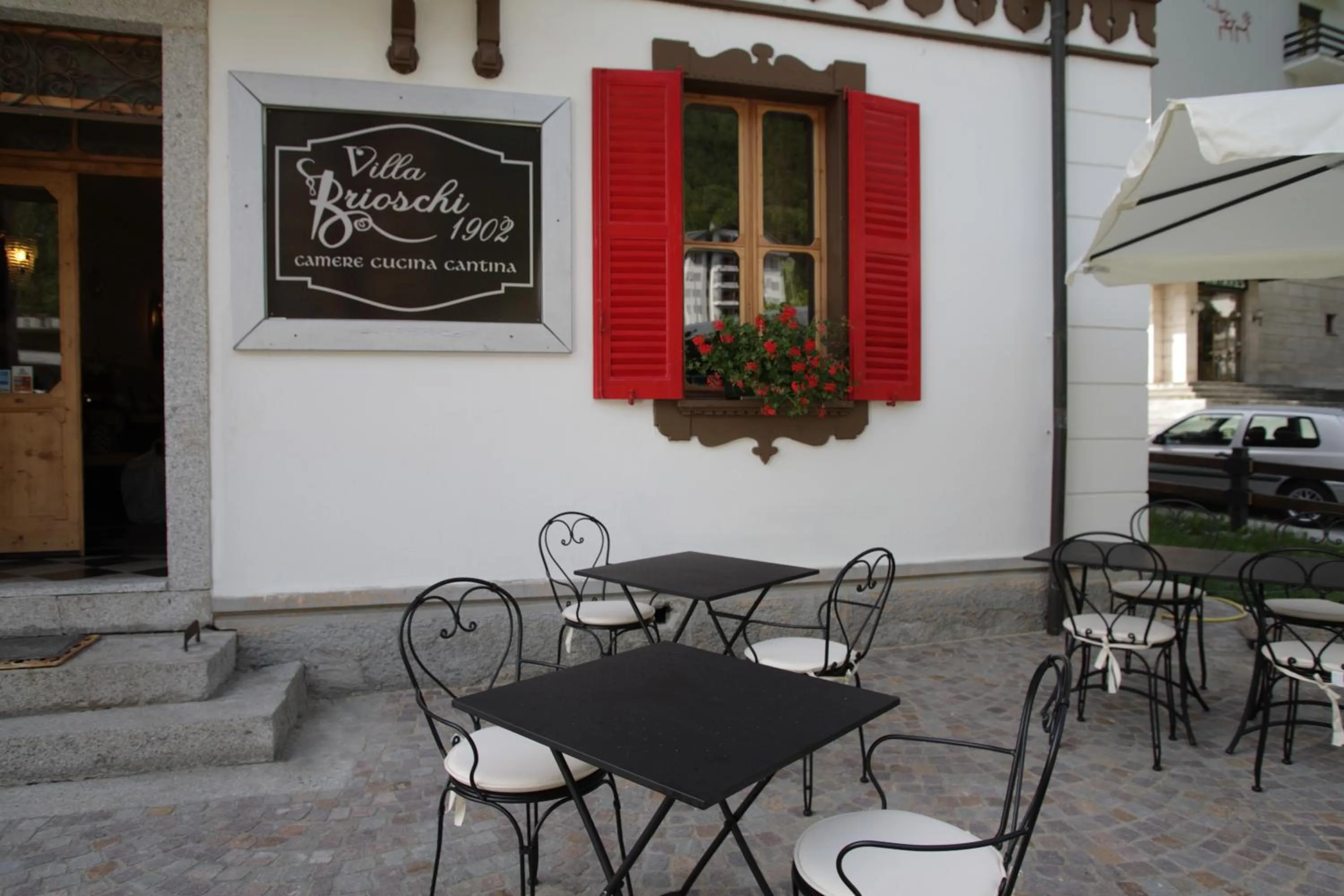 Patio in Relais Villa Brioschi