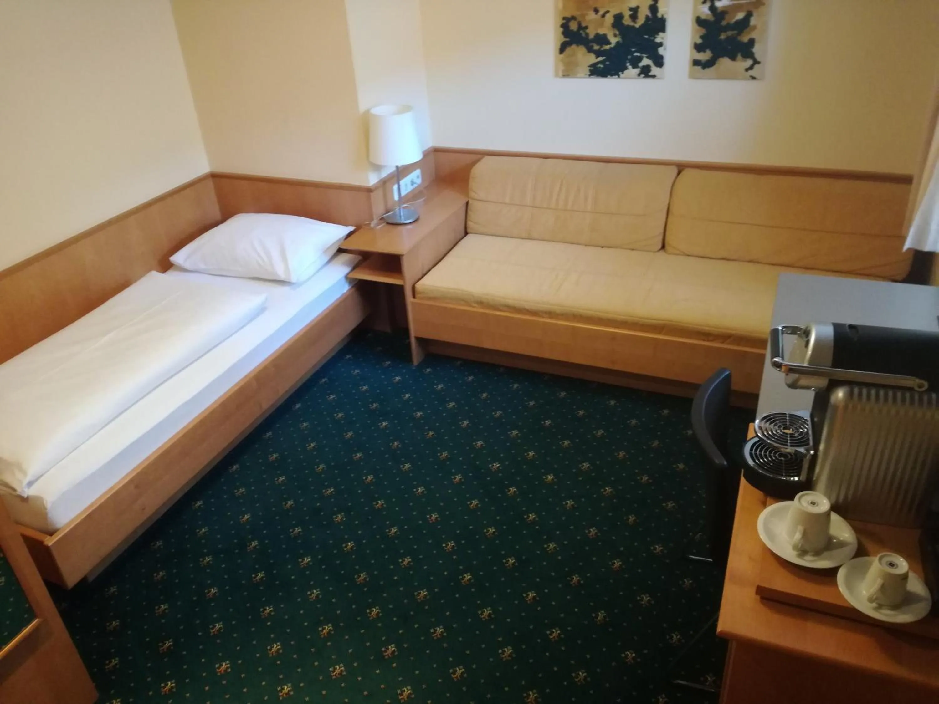 Bed in Hotel Gasthof Fischer