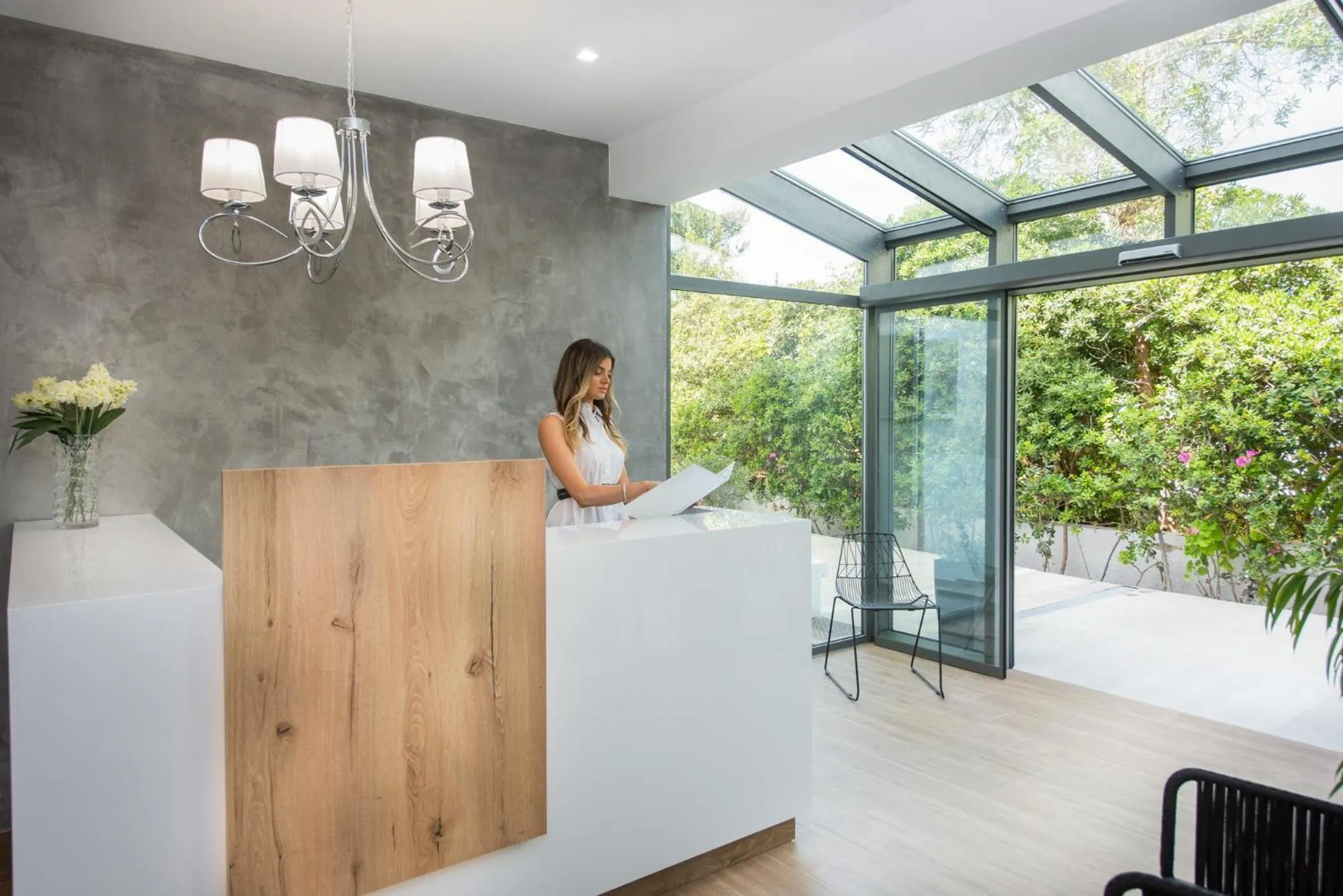 Lobby or reception in Dimamiel Malia Inn