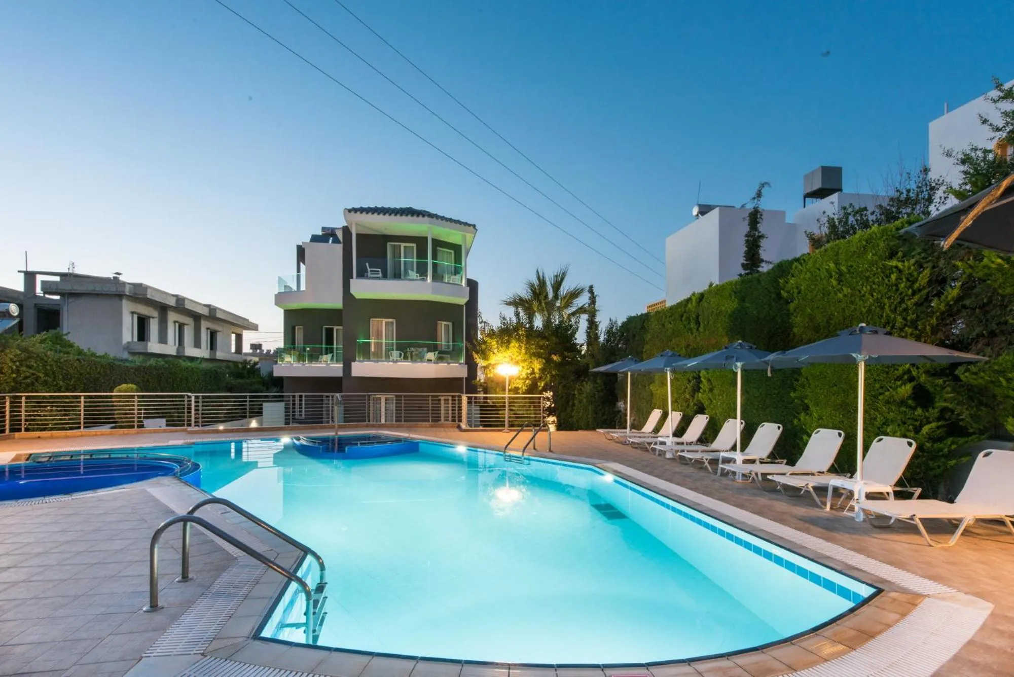 Property building in Dimamiel Malia Inn