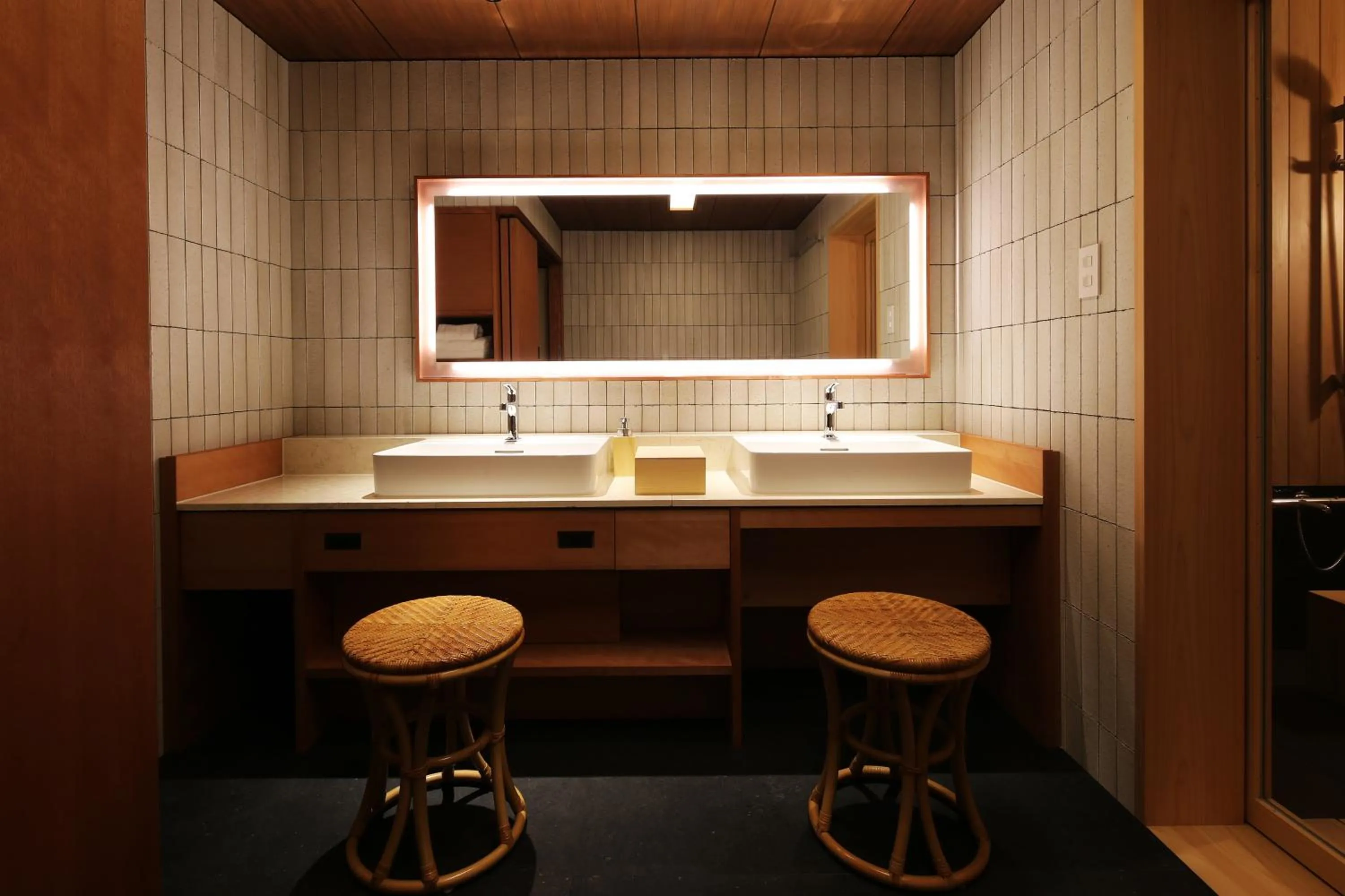 Bathroom in Nishimuraya Honkan