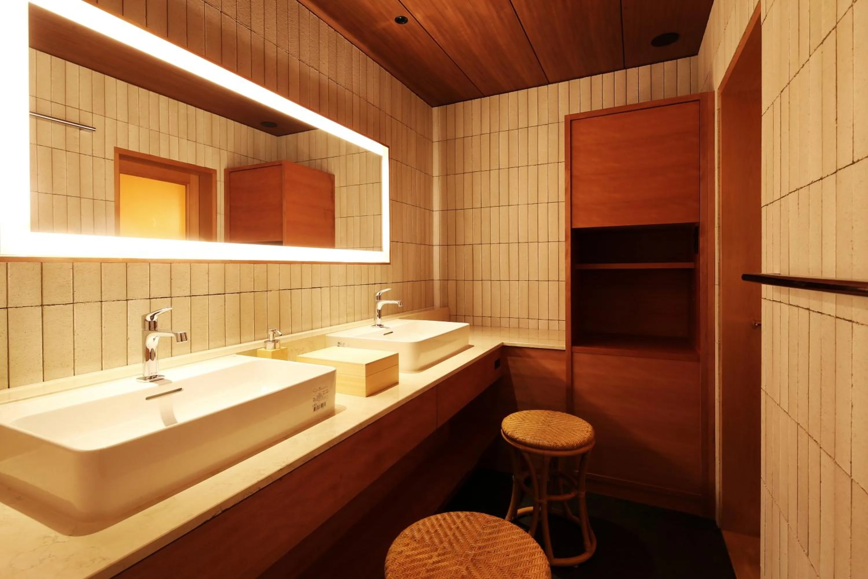 Bathroom in Nishimuraya Honkan