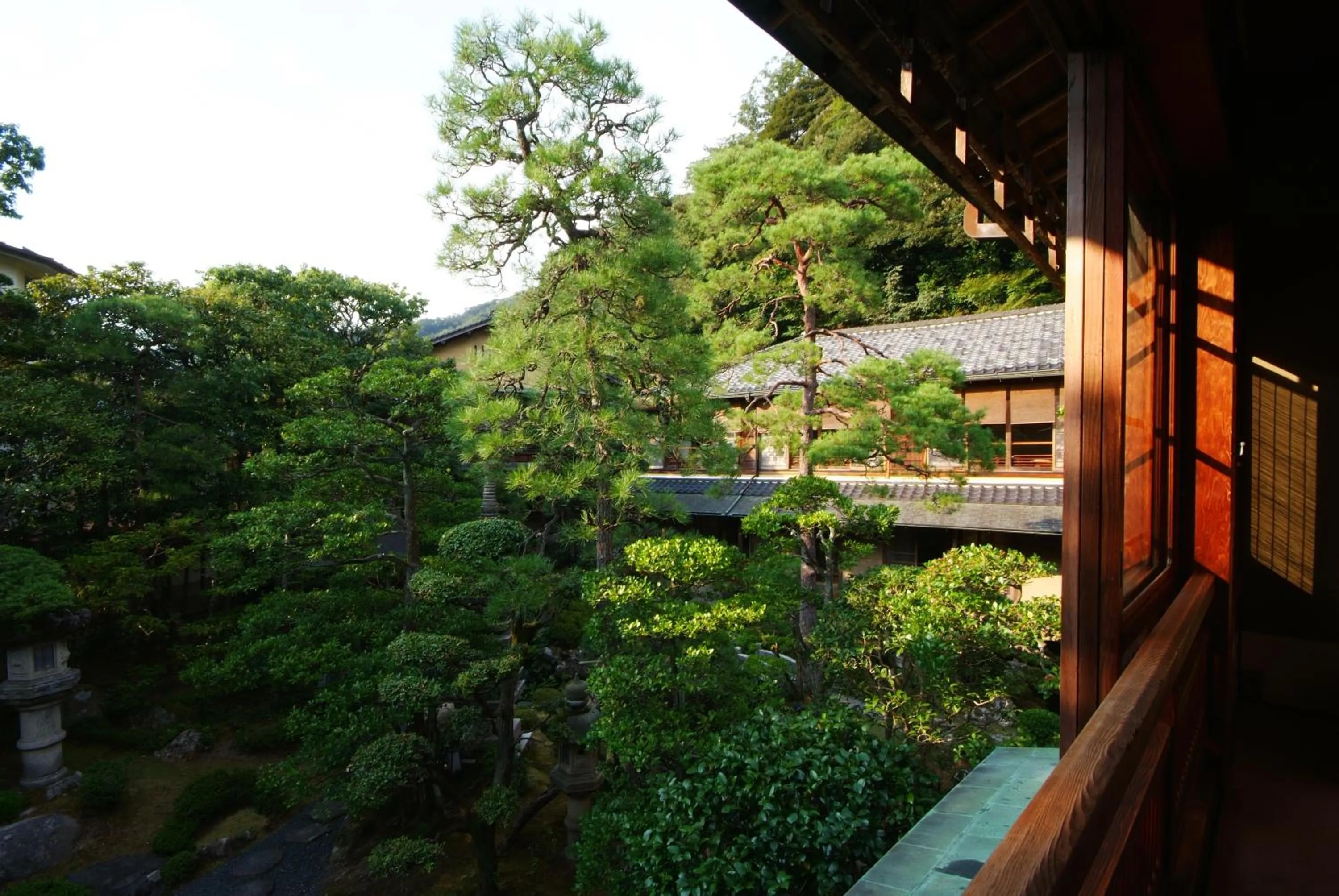 Garden in Nishimuraya Honkan