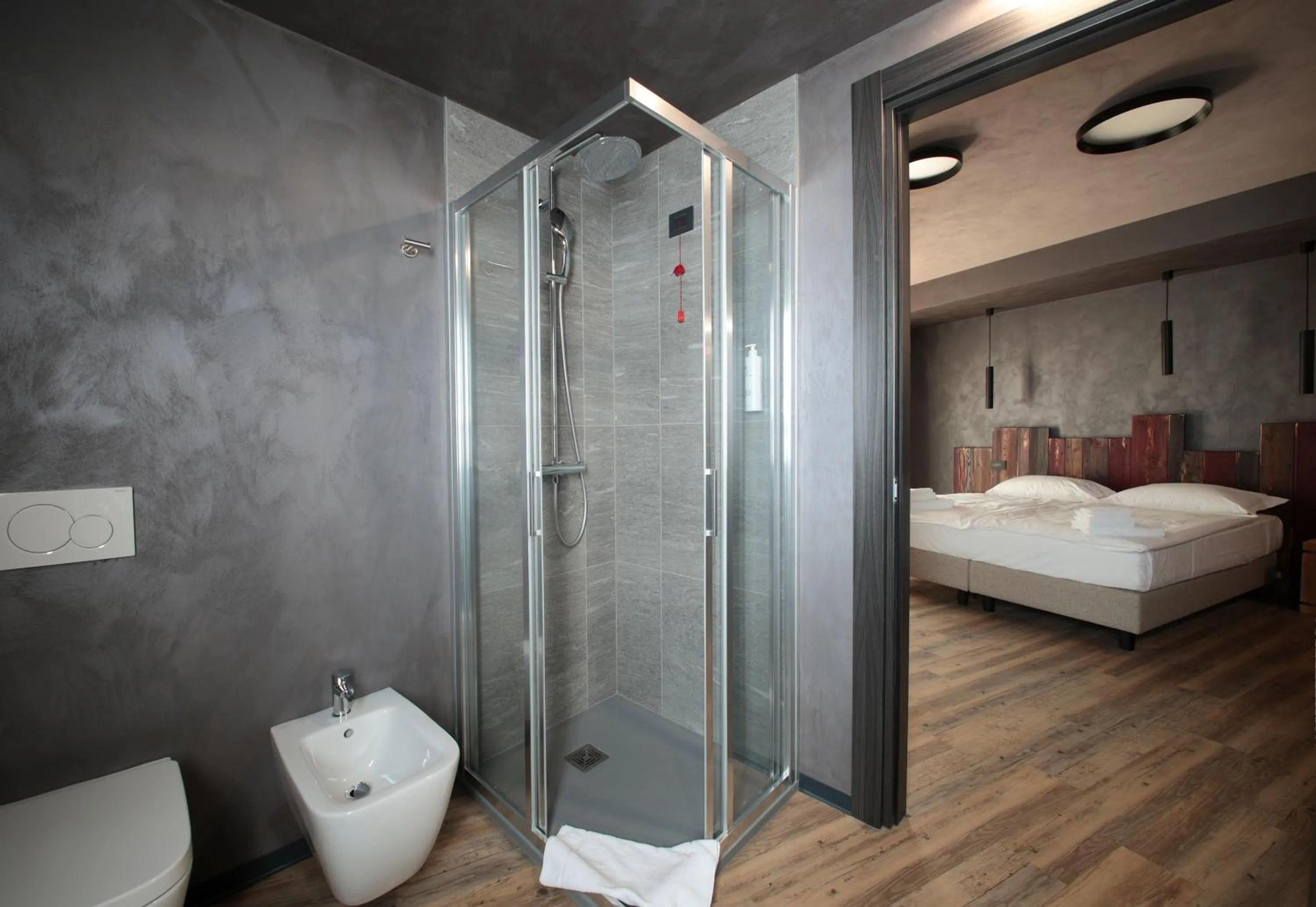 Bed in Crimea Wine Hotel