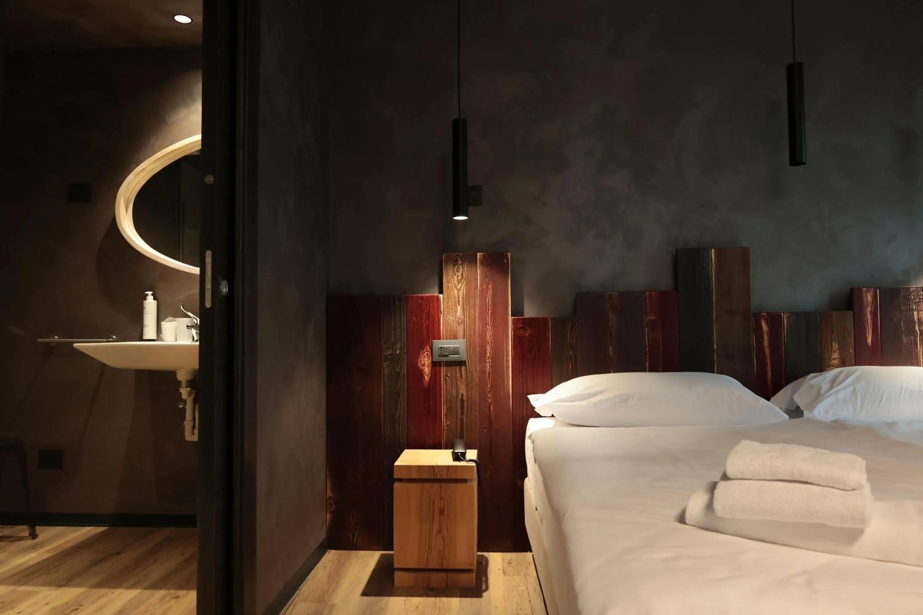 Bed in Crimea Wine Hotel