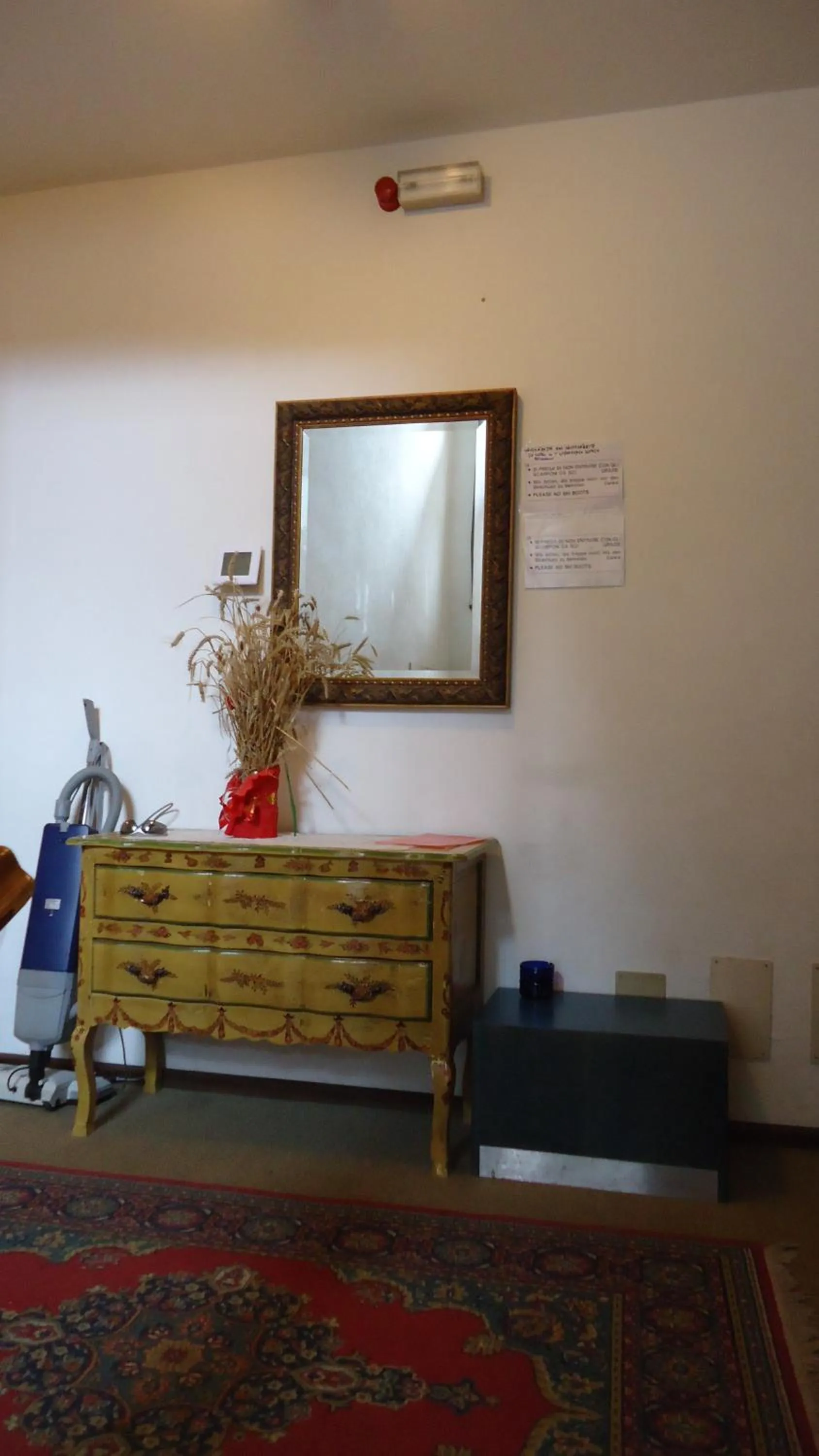 Decorative detail in Residence Regina Delle Dolomiti