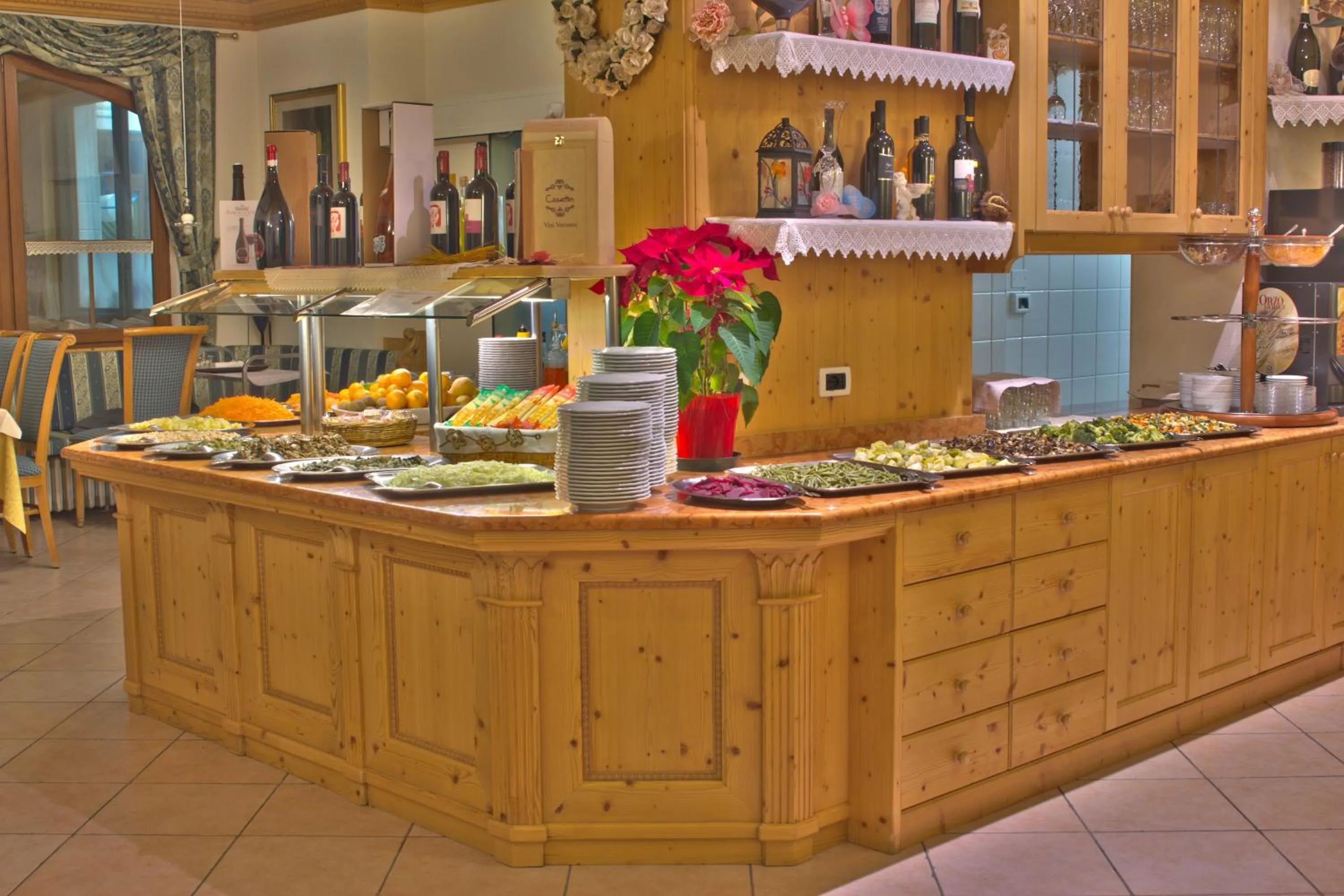 Dinner in Pineta Pastry Hotel