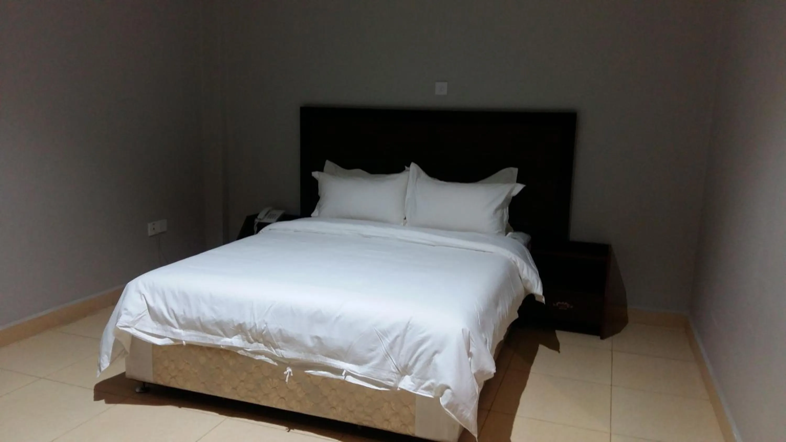 Bed in Easy View Hotel Mbarara