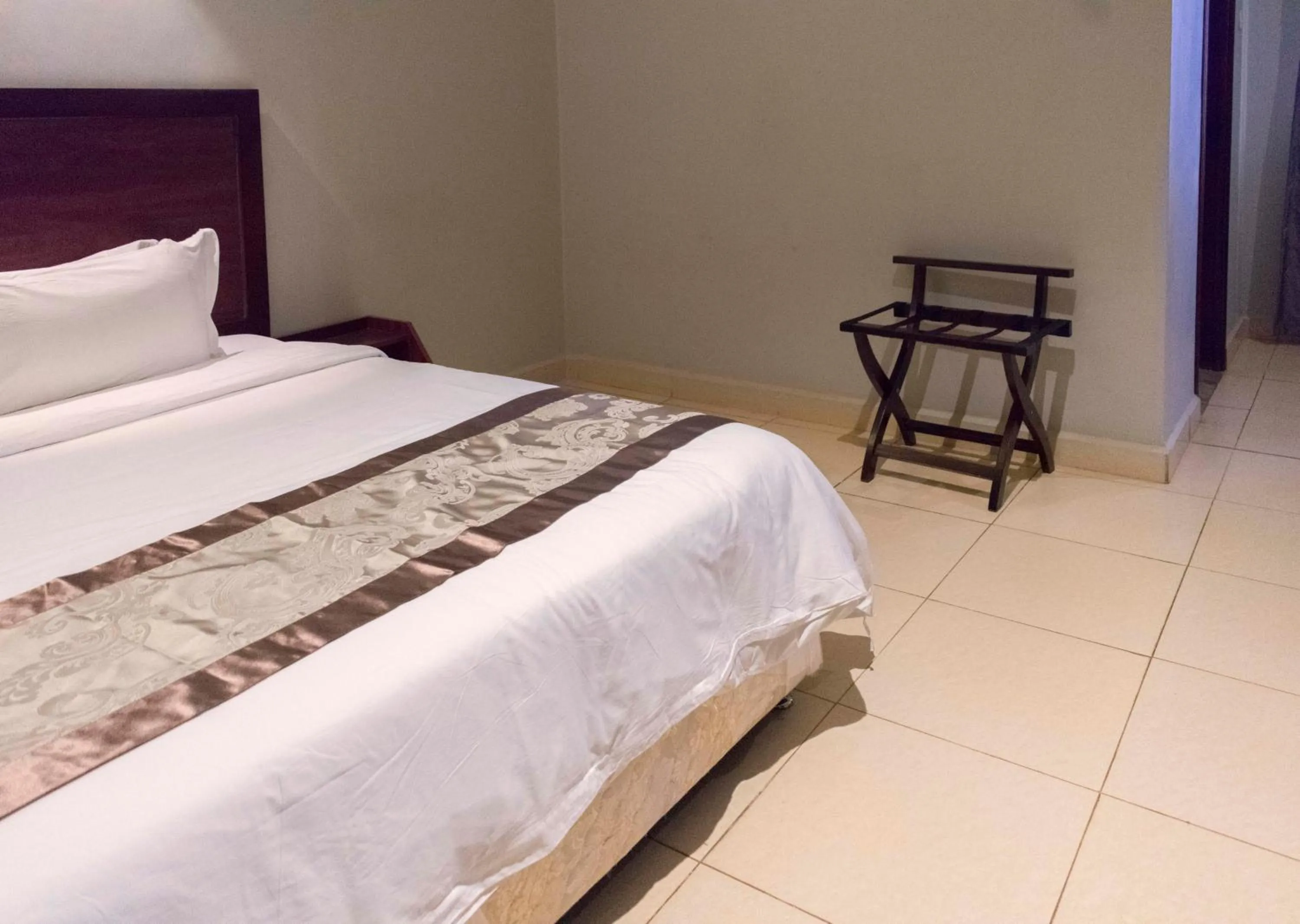 Bed in Easy View Hotel Mbarara