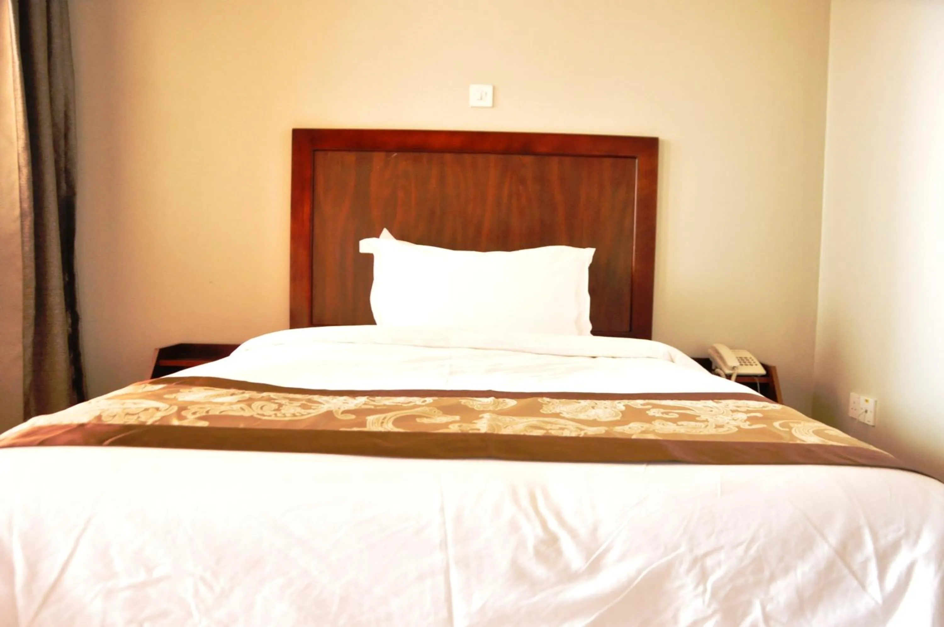 Bed in Easy View Hotel Mbarara