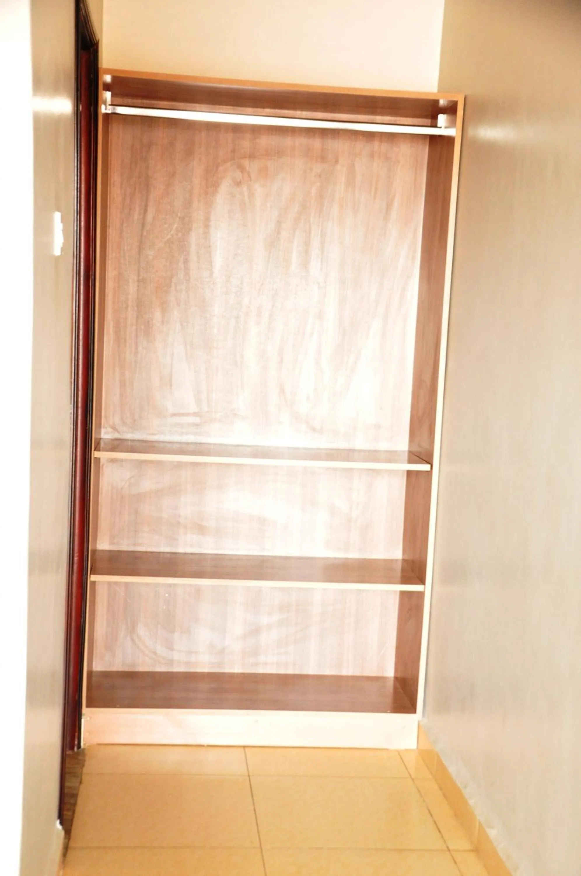 wardrobe in Easy View Hotel Mbarara