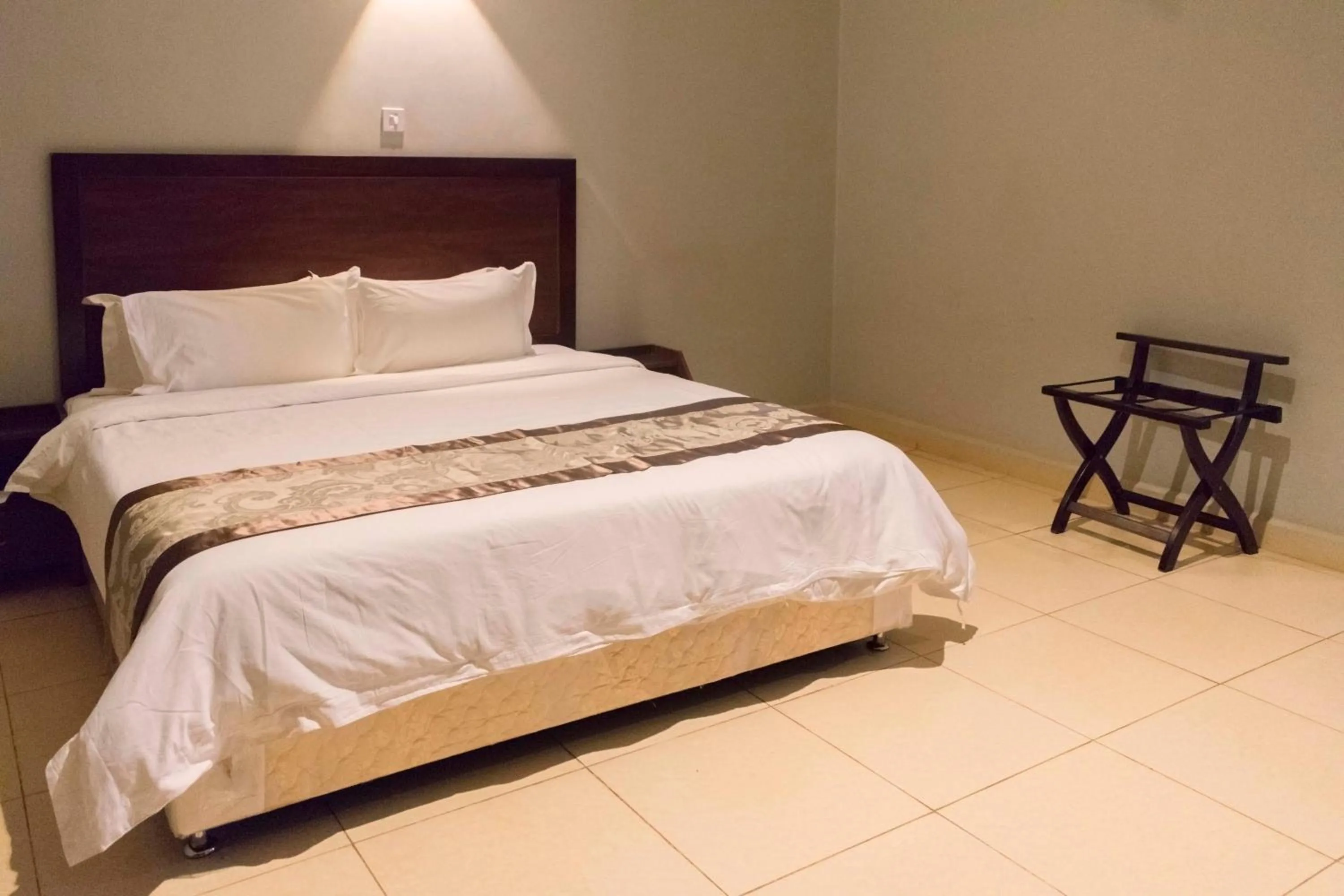 Bed in Easy View Hotel Mbarara