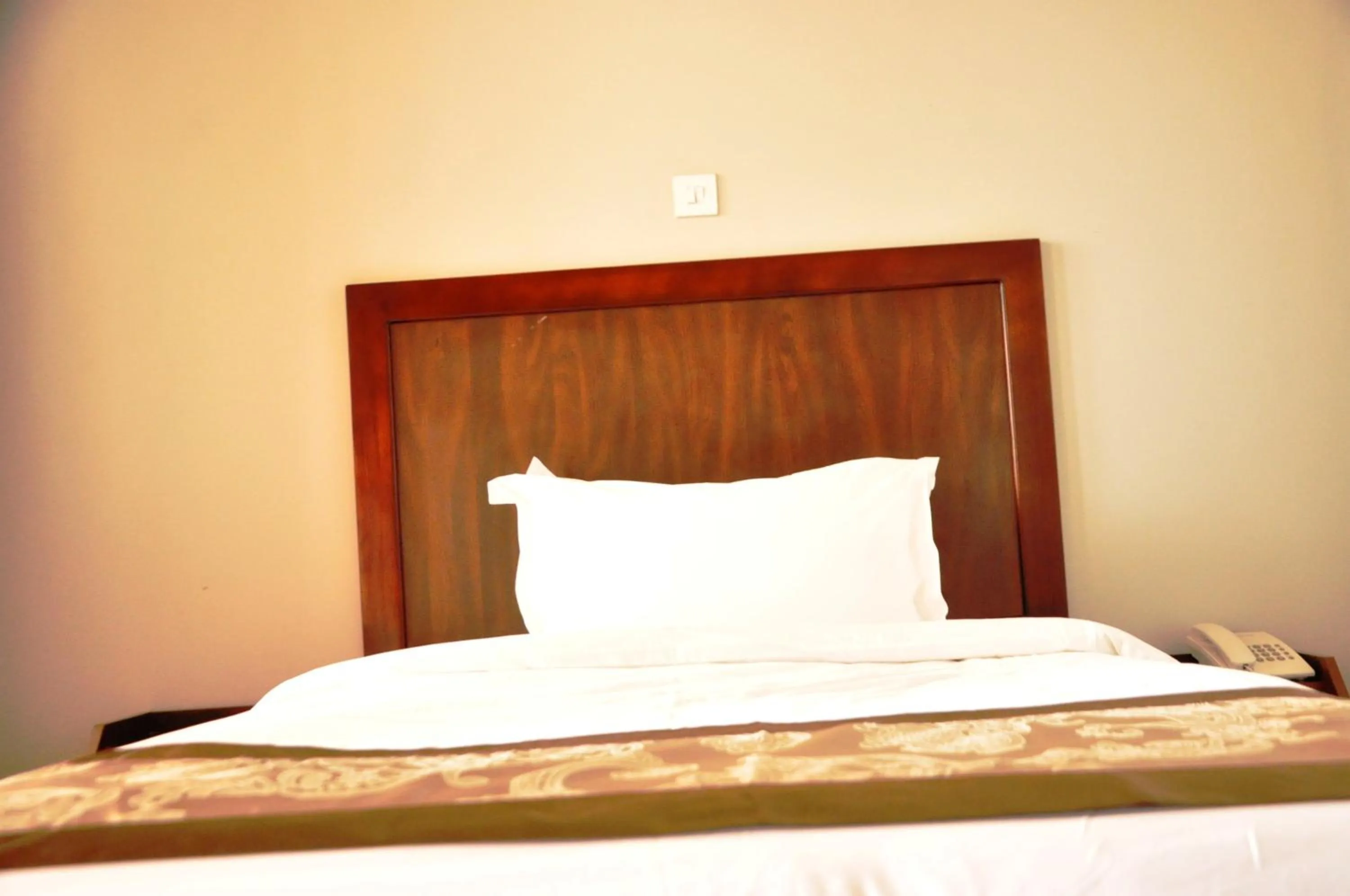 Bed in Easy View Hotel Mbarara
