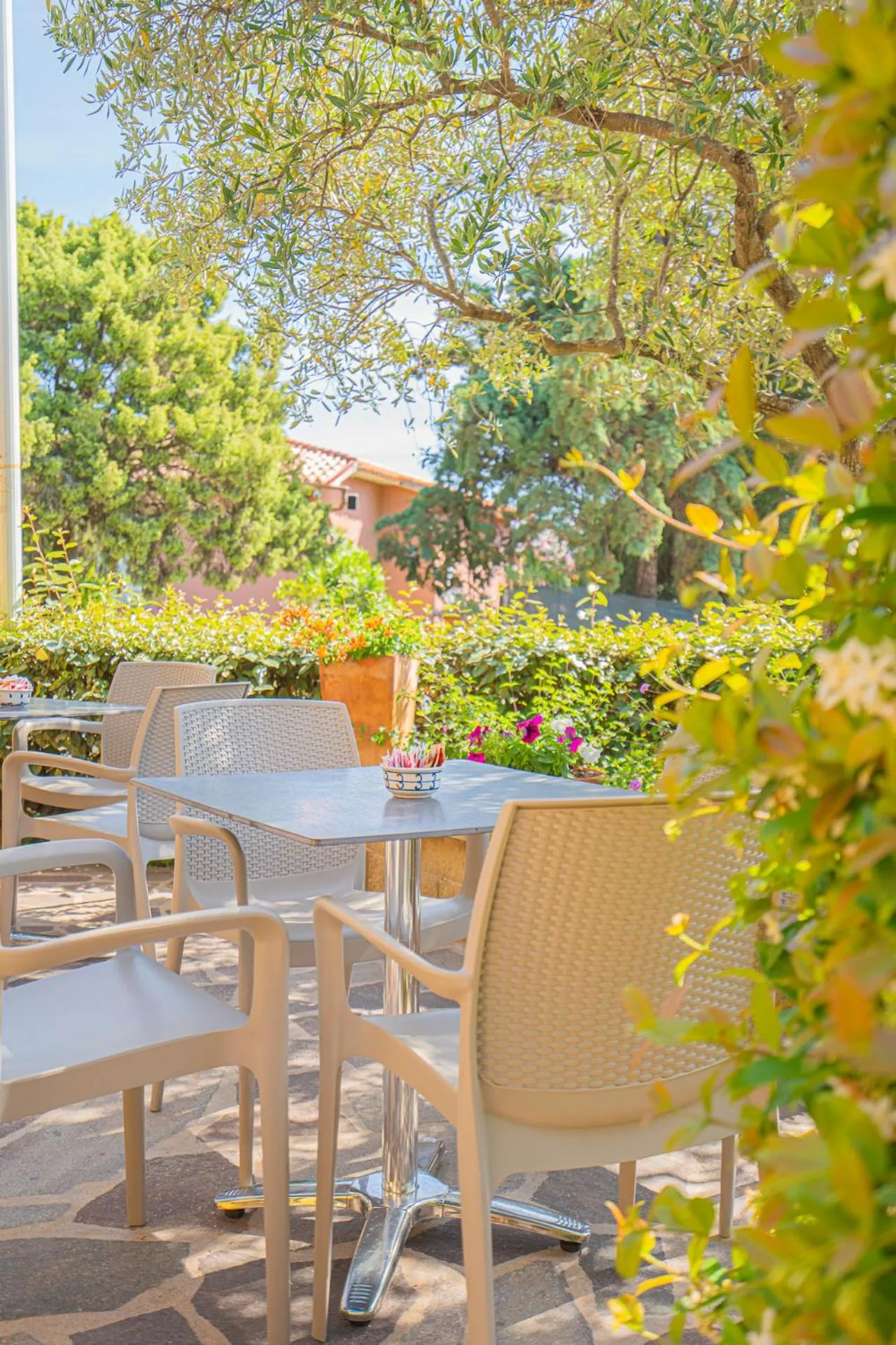Patio in Hotel Lu Pitrali