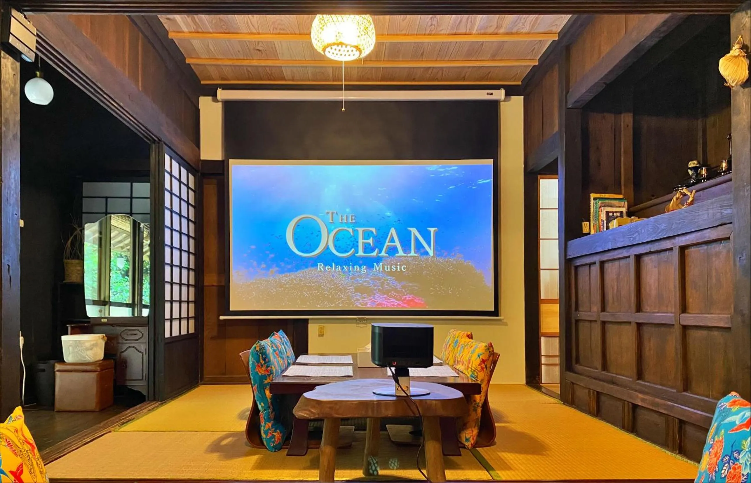 TV and multimedia in #Nerome01 Traditional Okinawan House in Ogimi, bc