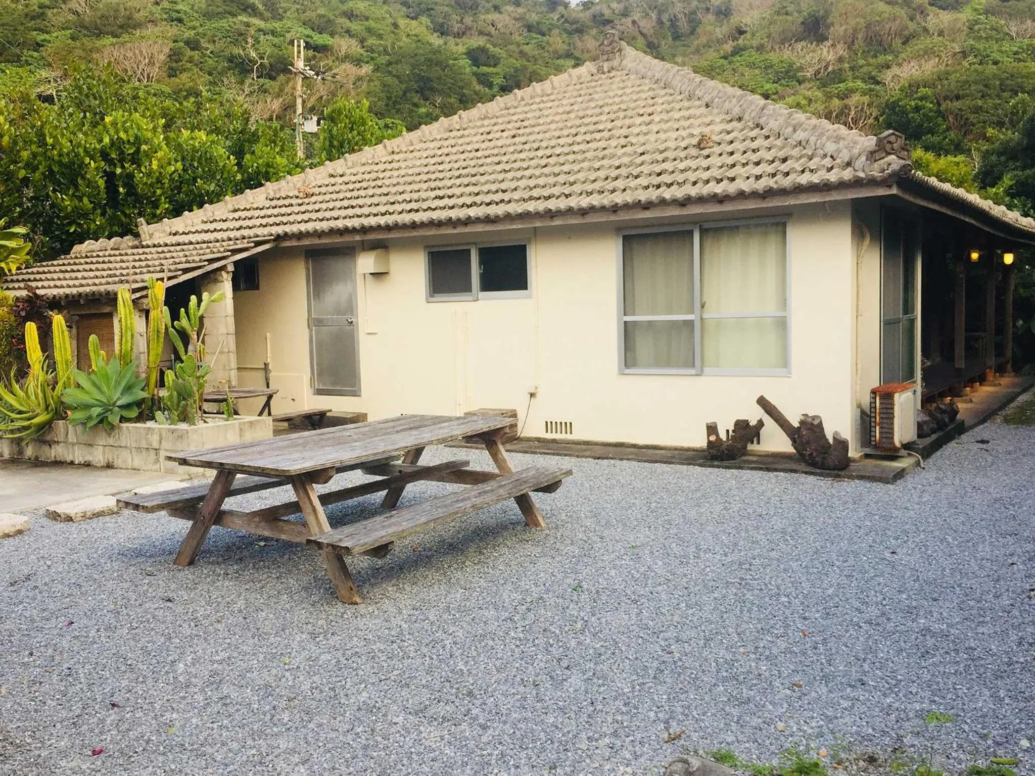BBQ facilities in #Nerome01 Traditional Okinawan House in Ogimi, bc