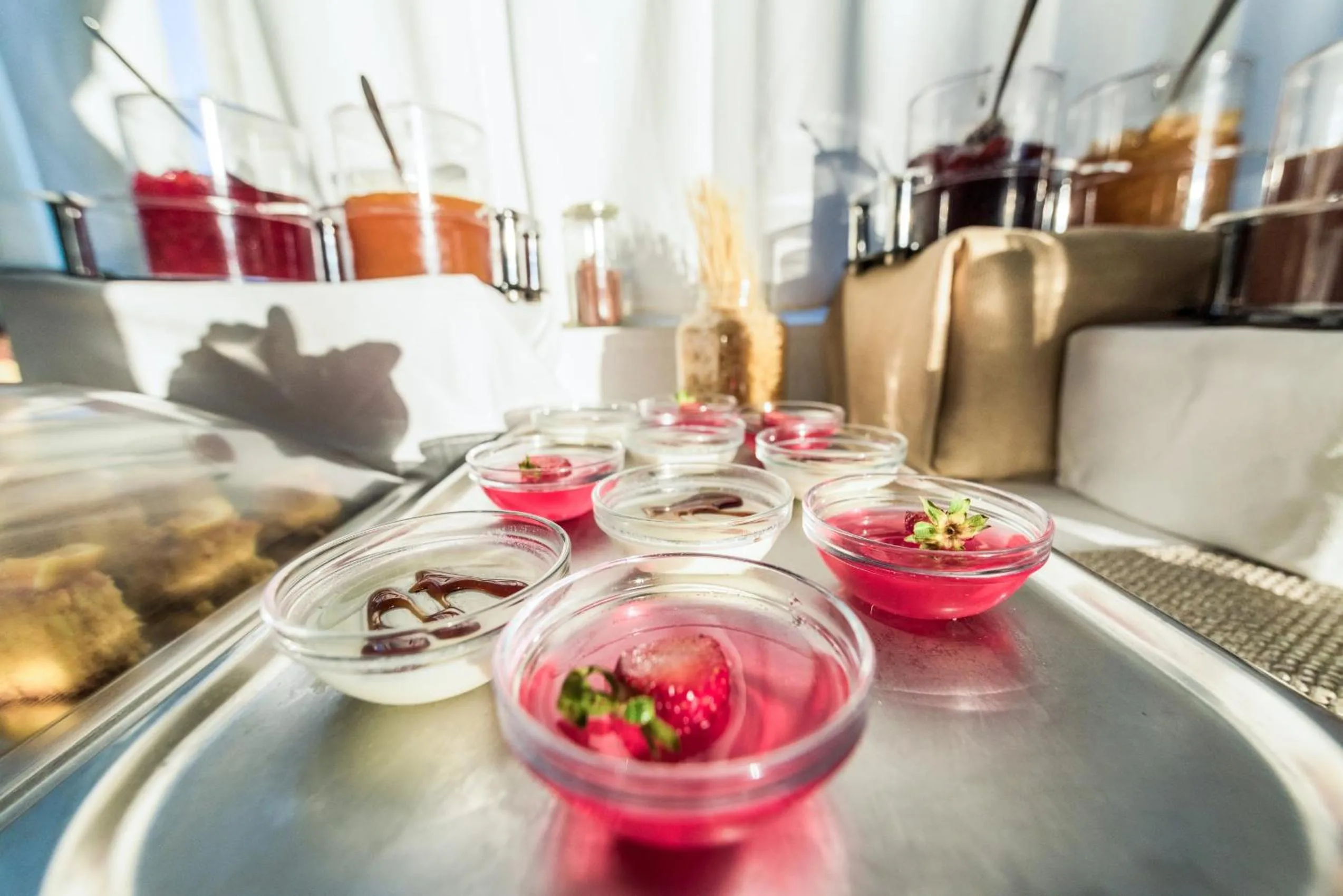 Buffet breakfast in Akti Corali Hotel