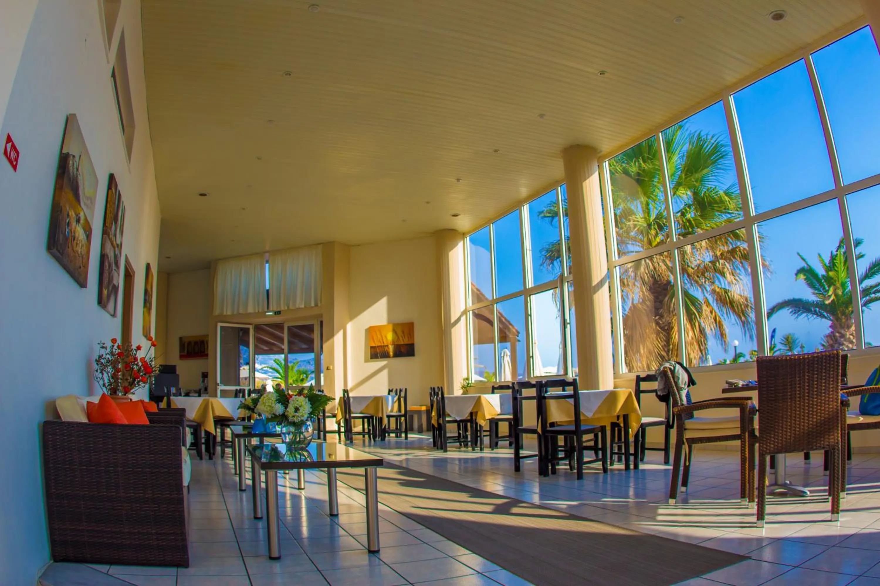 Lobby or reception in Akti Corali Hotel