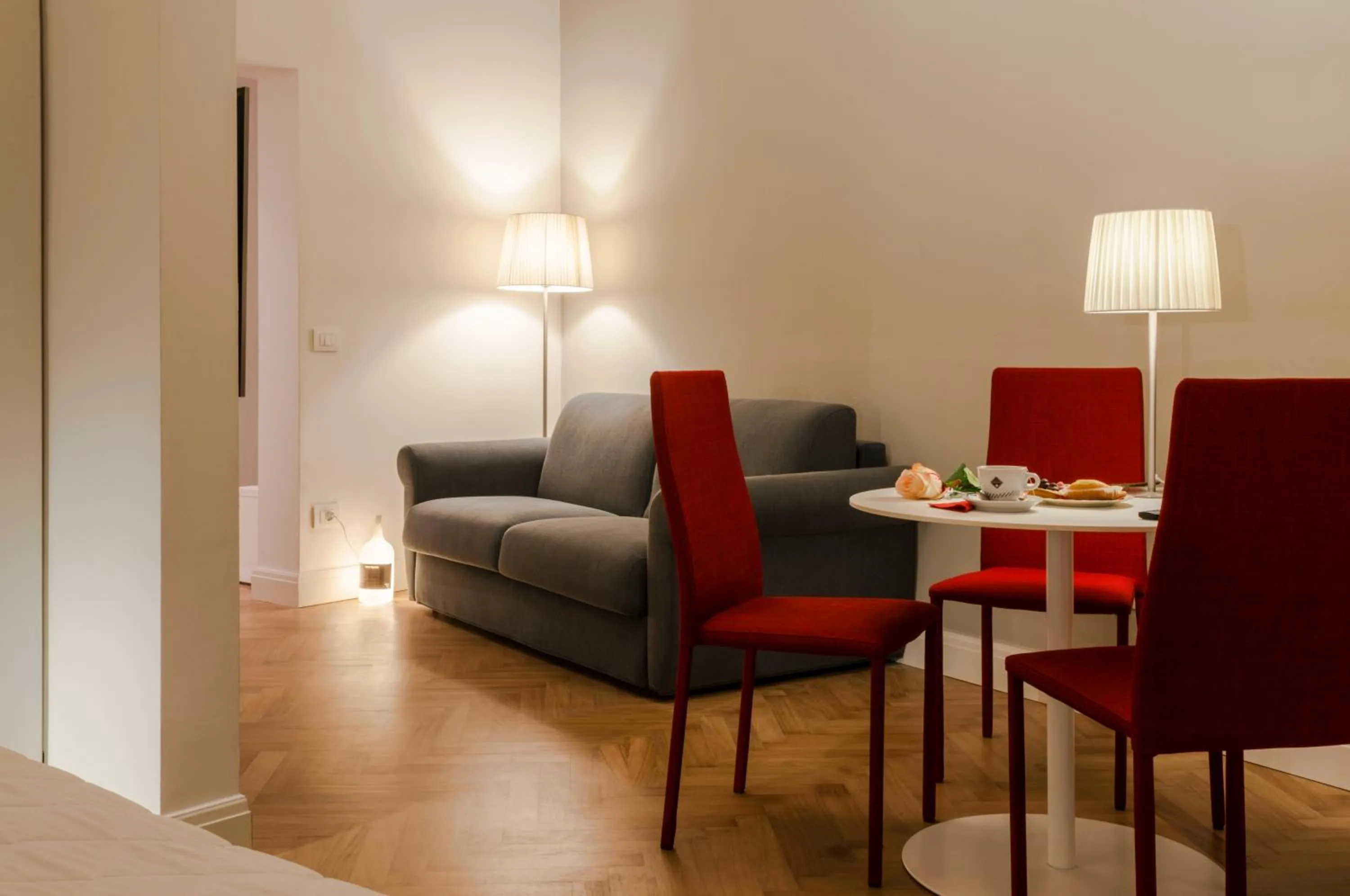 Seating area in Daphne Guest House