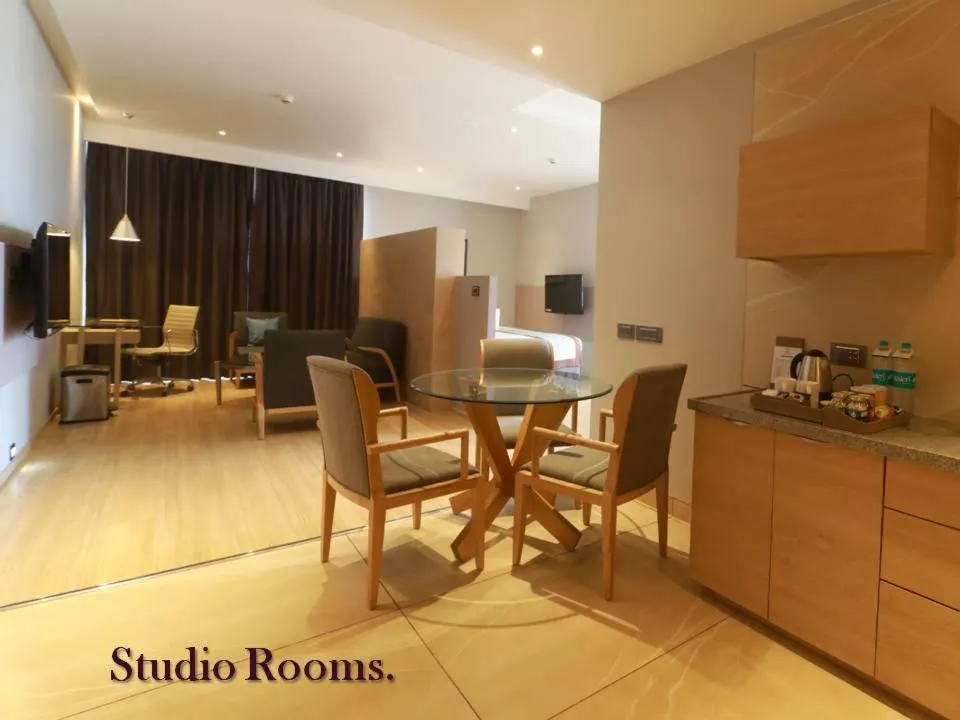 Living room in UK 27 The Fern, Belagavi