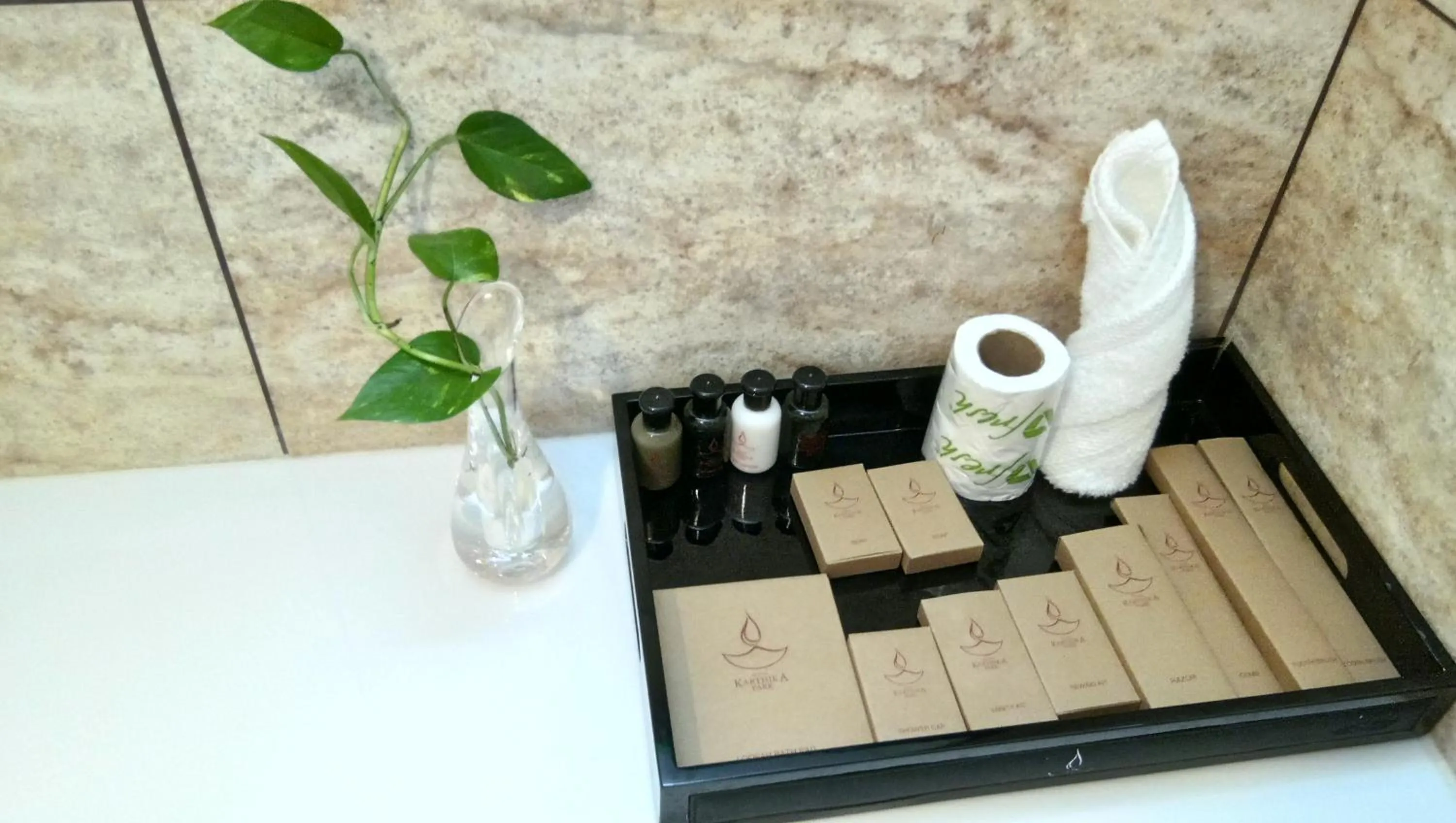 Shower in Hotel Karthika Park