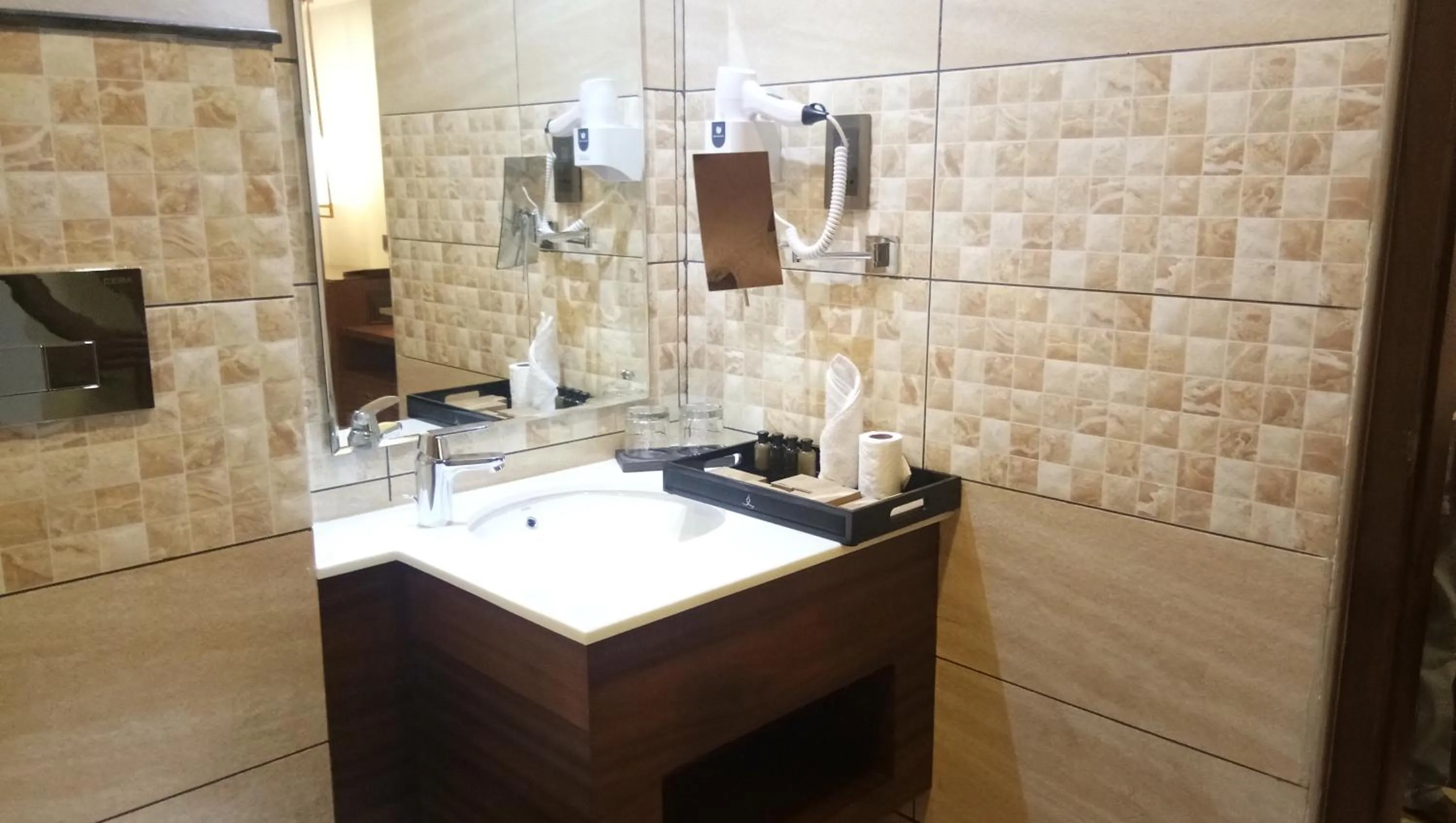 Shower in Hotel Karthika Park